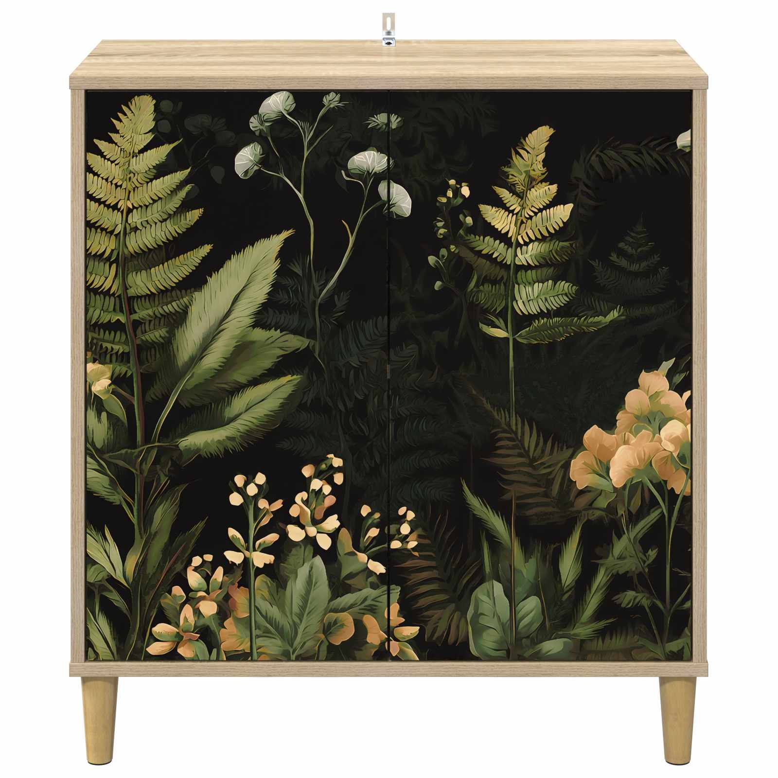 vidaXL Bufet RHENEN Sonoma 69 x 33 x 75 cm Drewno inżynieryjne