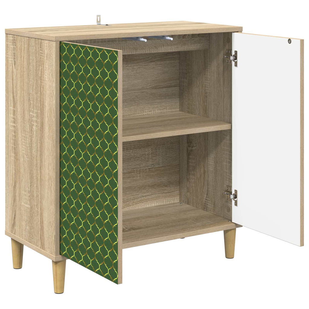 vidaXL Bufet GELEEN Sonoma 69 x 33 x 75 cm Drewno inżynieryjne