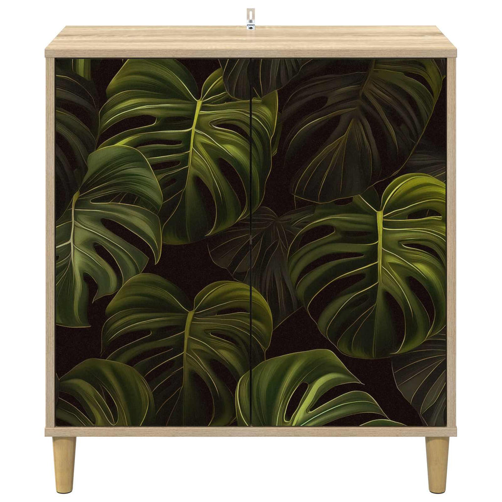 vidaXL Bufet ELBURG Sonoma 69 x 33 x 75 cm Drewno inżynieryjne