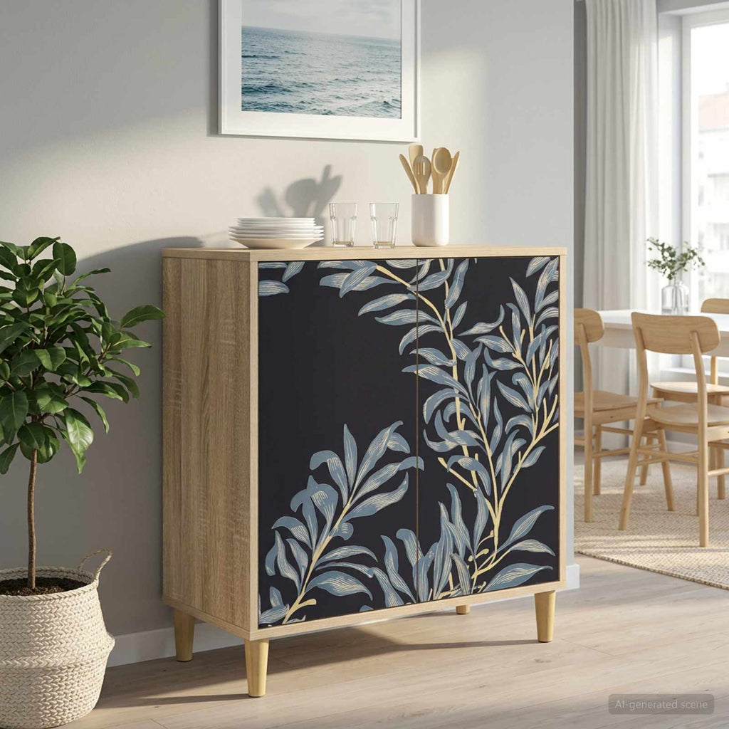 vidaXL Bufet DOKKUM Sonoma 69 x 33 x 75 cm Drewno inżynieryjne