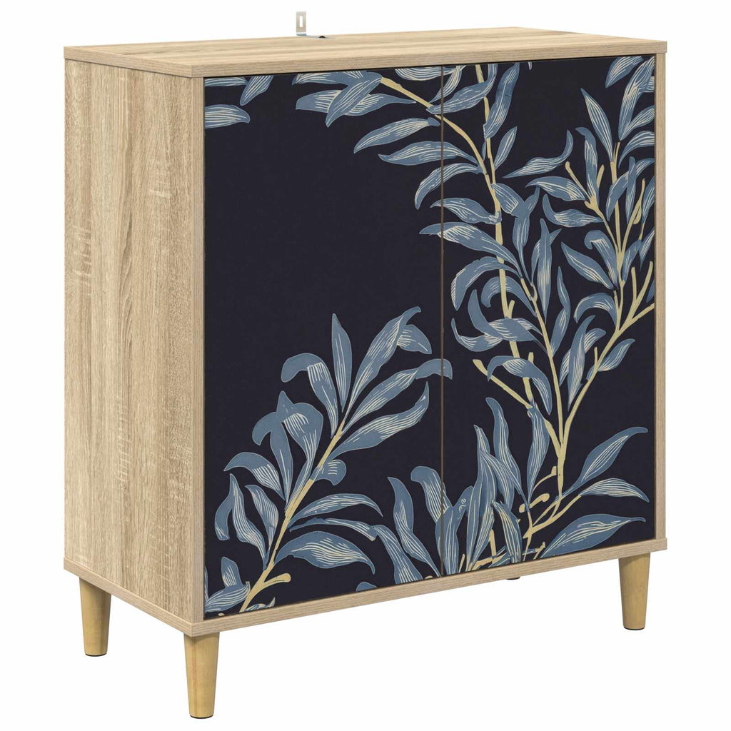 vidaXL Bufet DOKKUM Sonoma 69 x 33 x 75 cm Drewno inżynieryjne