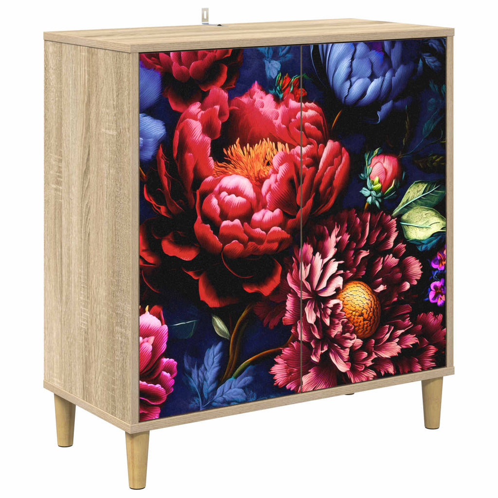 vidaXL Bufet KIEL Sonoma 69 x 33 x 75 cm Drewno inżynieryjne