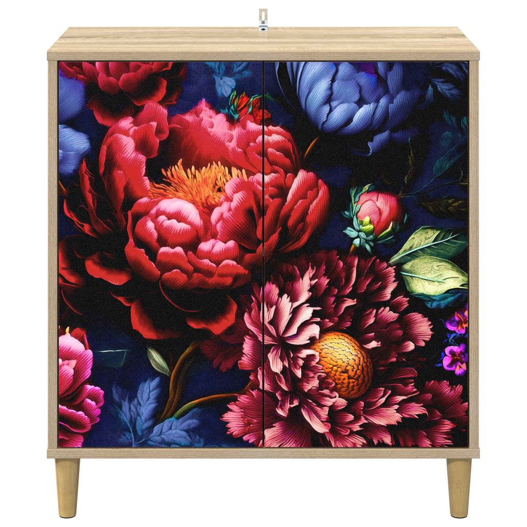 vidaXL Bufet KIEL Sonoma 69 x 33 x 75 cm Drewno inżynieryjne