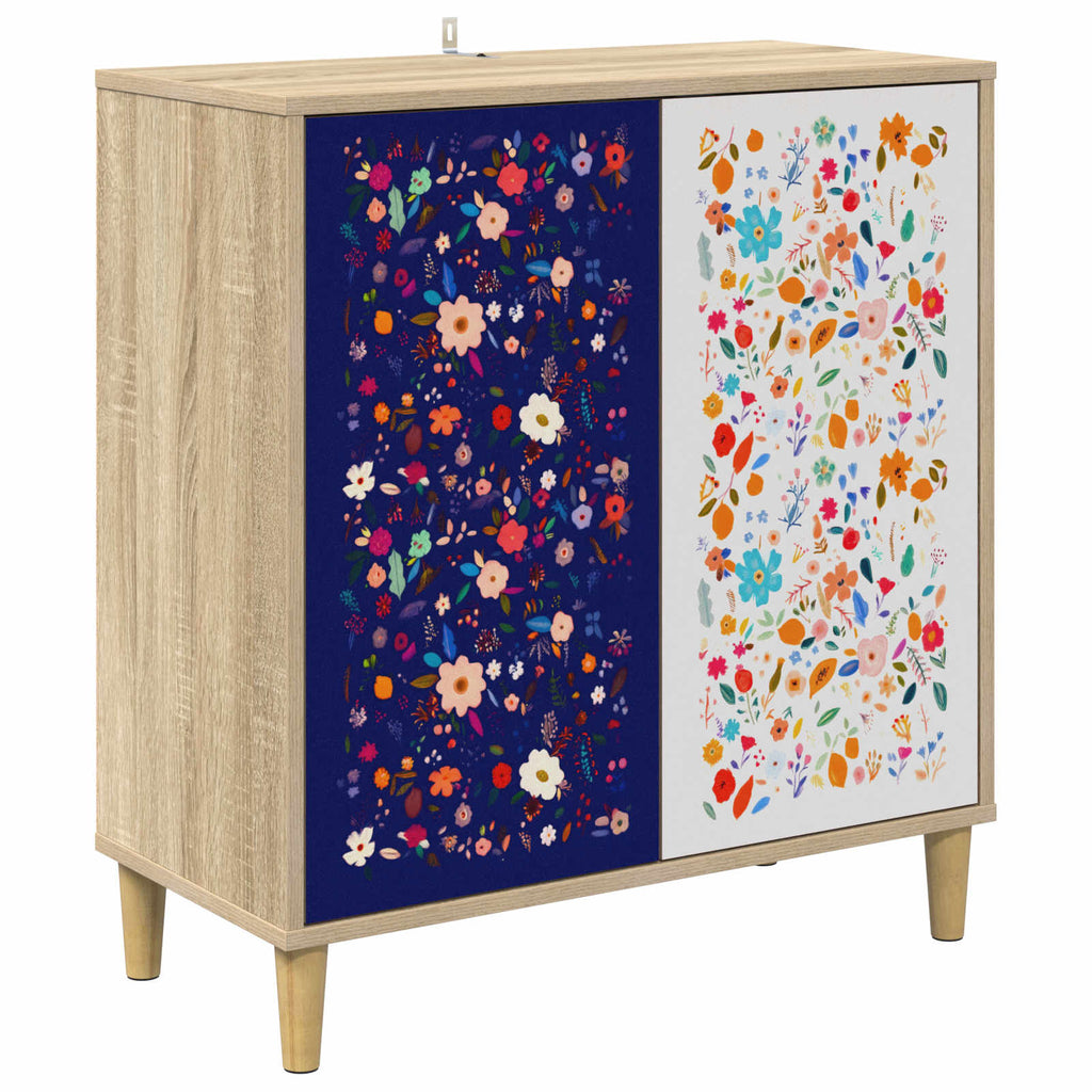 vidaXL Bufet MAINZ Sonoma 69 x 33 x 75 cm Drewno inżynieryjne