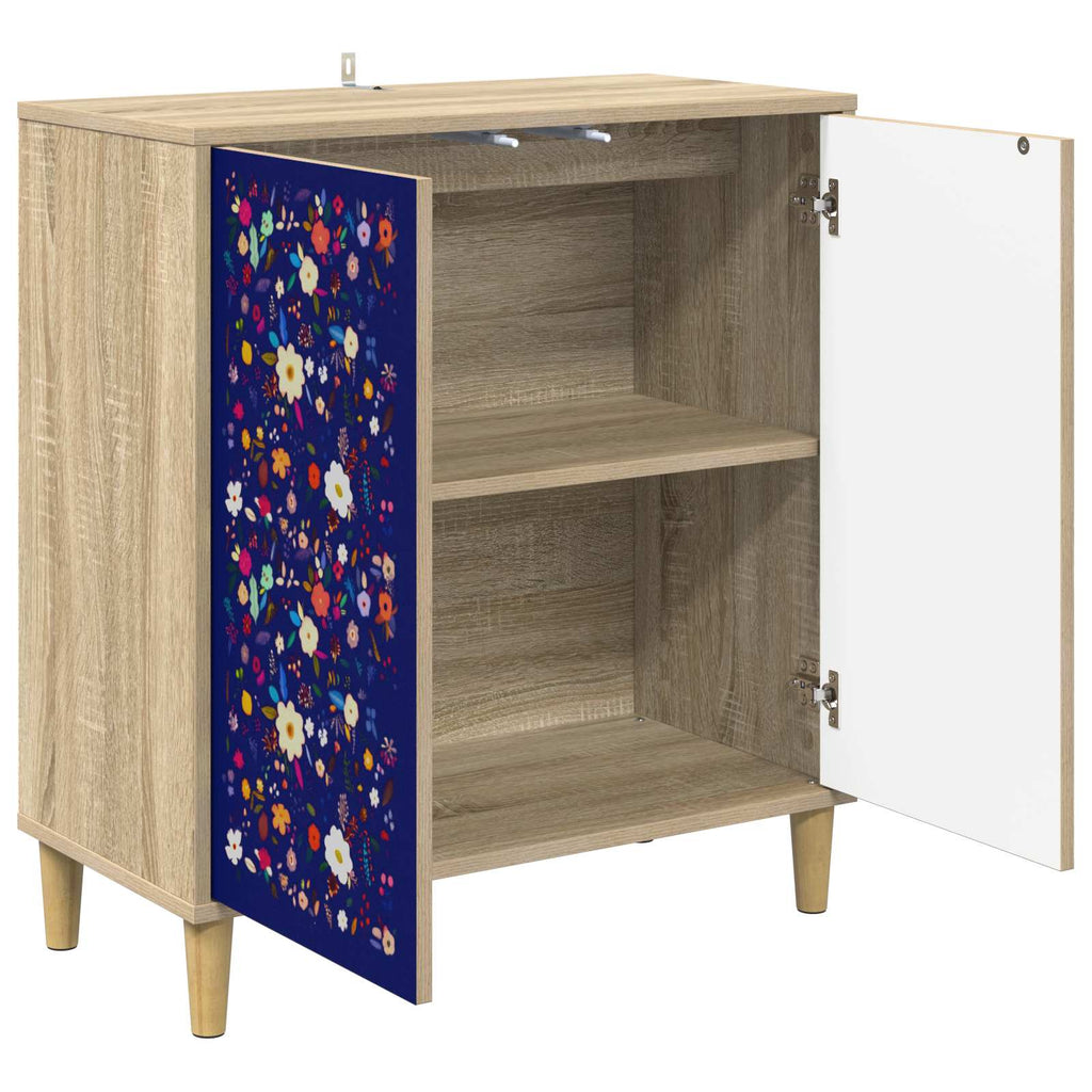 vidaXL Bufet MAINZ Sonoma 69 x 33 x 75 cm Drewno inżynieryjne