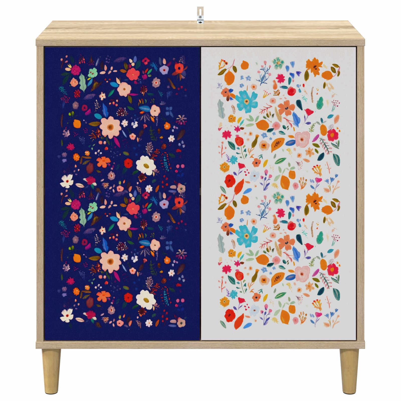 vidaXL Bufet MAINZ Sonoma 69 x 33 x 75 cm Drewno inżynieryjne