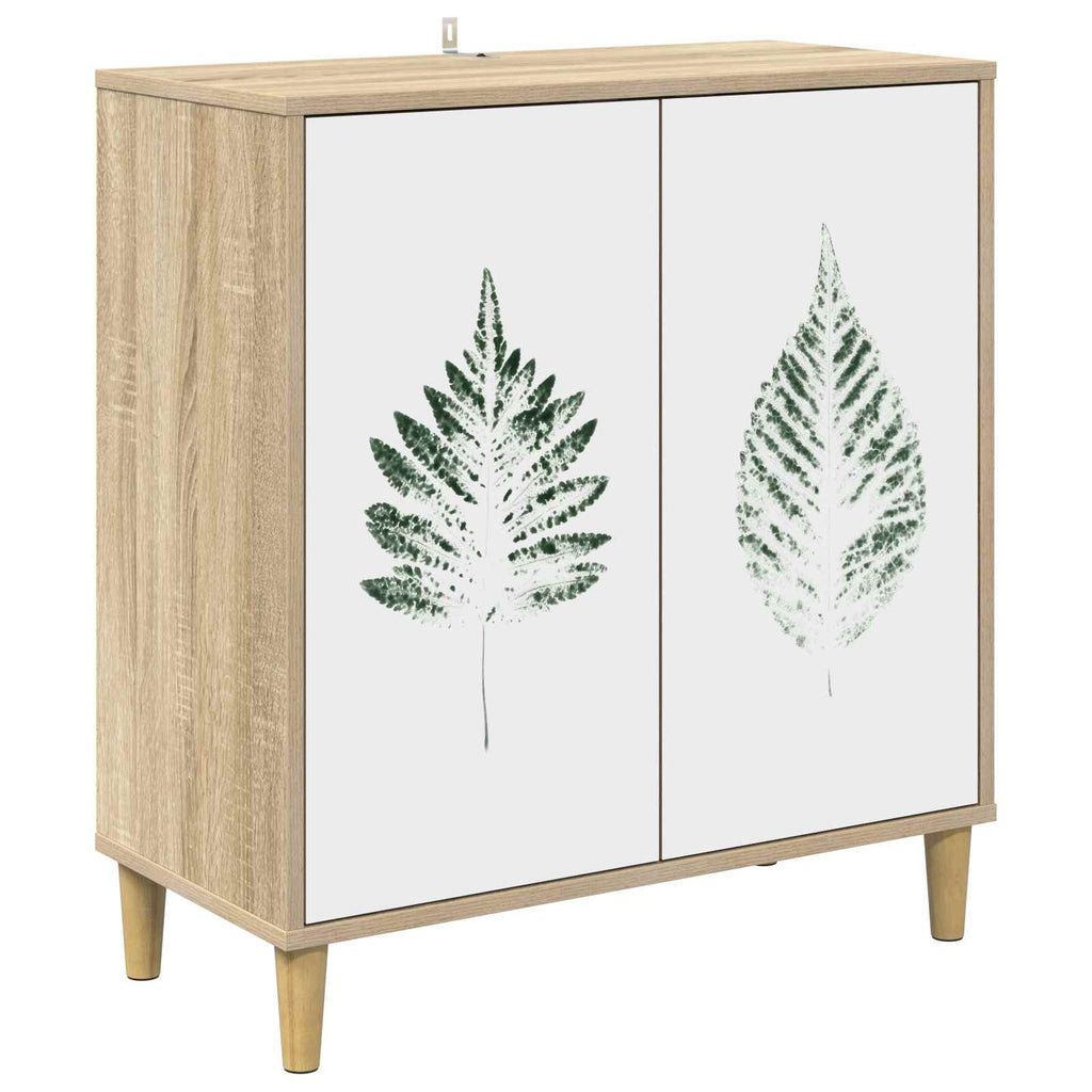 vidaXL Bufet HANAU Sonoma 69 x 33 x 75 cm Drewno inżynieryjne
