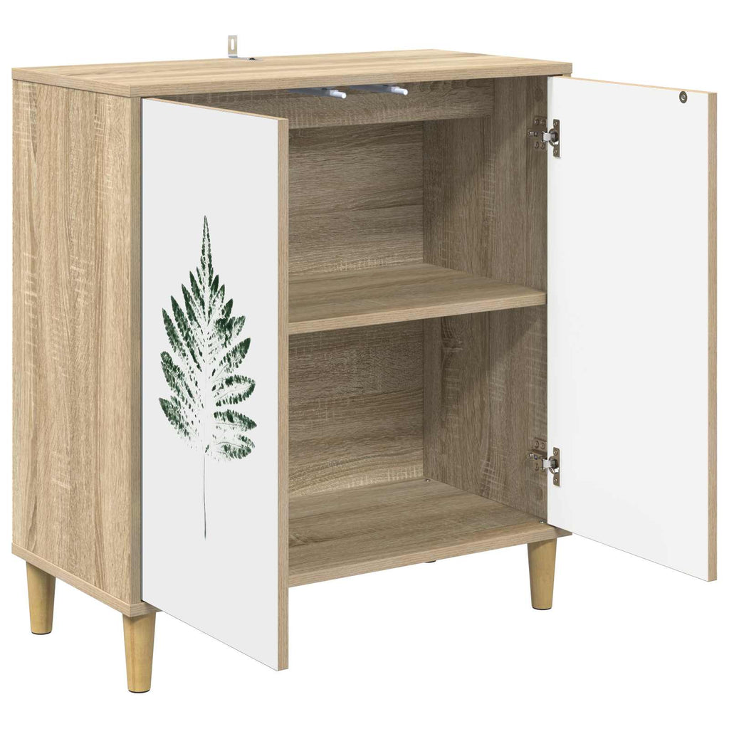 vidaXL Bufet HANAU Sonoma 69 x 33 x 75 cm Drewno inżynieryjne