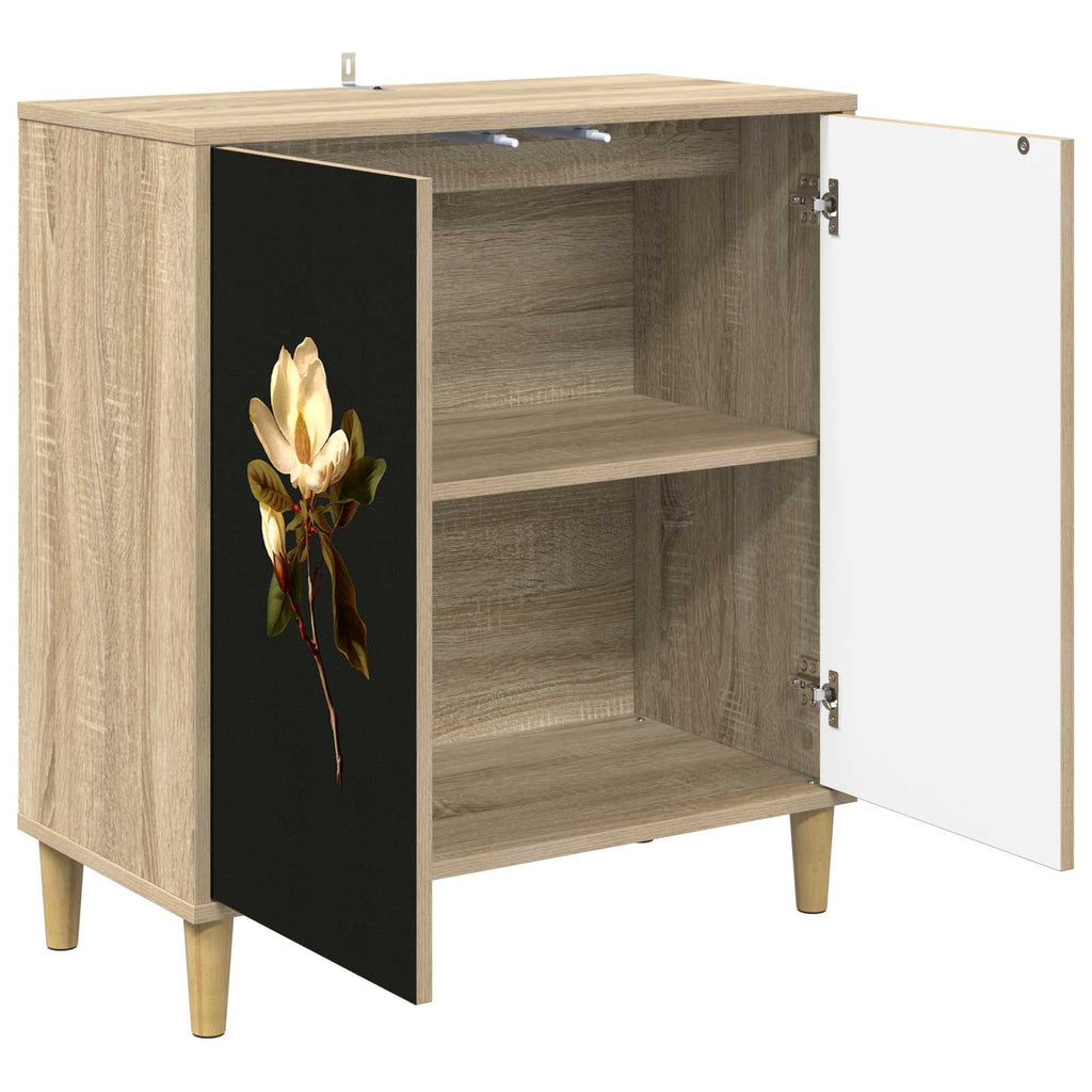 vidaXL Bufet BREMEN Sonoma 69 x 33 x 75 cm Drewno inżynieryjne