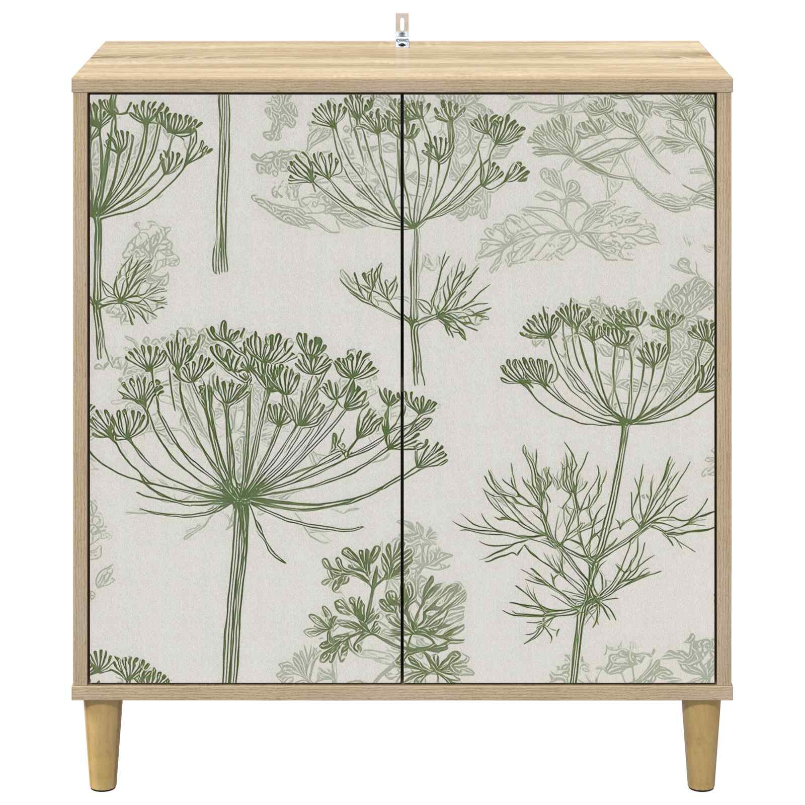 vidaXL Bufet GOTHA Sonoma 69 x 33 x 75 cm Drewno inżynieryjne