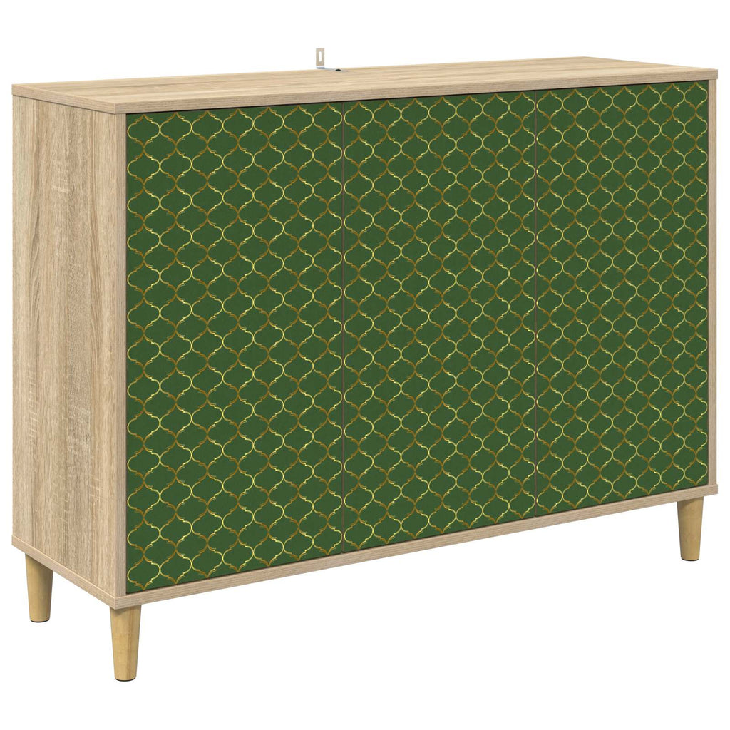 vidaXL Bufet GELEEN Sonoma 102 x 33 x 75 cm Drewno inżynieryjne