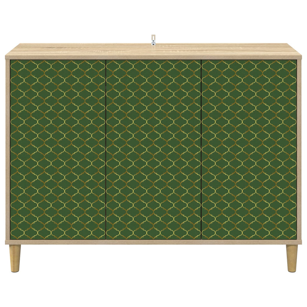 vidaXL Bufet GELEEN Sonoma 102 x 33 x 75 cm Drewno inżynieryjne