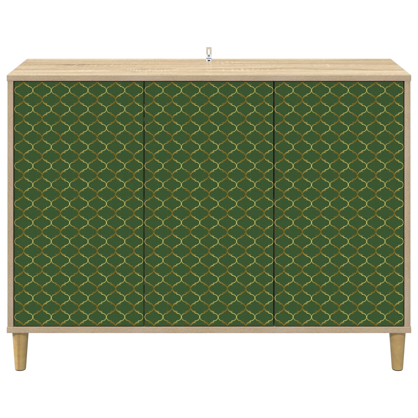 vidaXL Bufet GELEEN Sonoma 102 x 33 x 75 cm Drewno inżynieryjne
