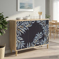 vidaXL Bufet DOKKUM Sonoma 102 x 33 x 75 cm Drewno inżynieryjne