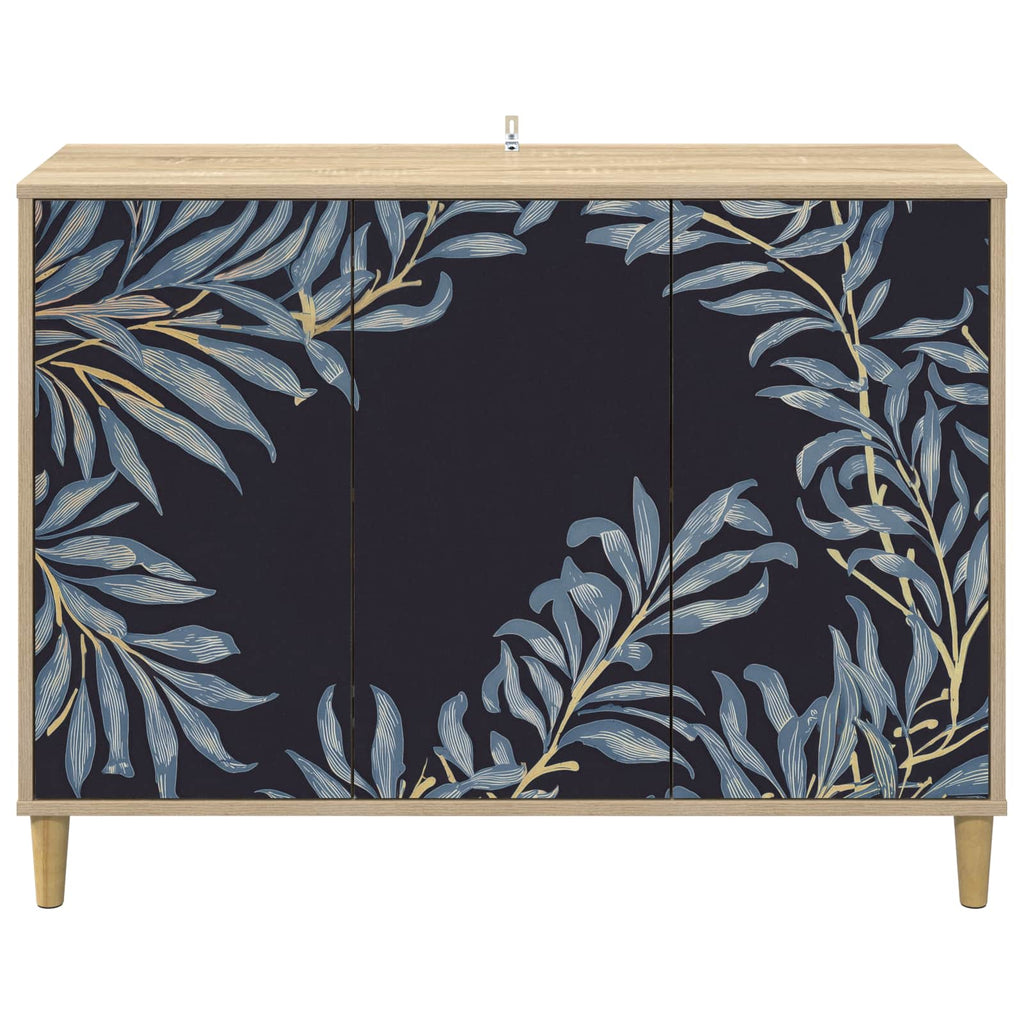 vidaXL Bufet DOKKUM Sonoma 102 x 33 x 75 cm Drewno inżynieryjne