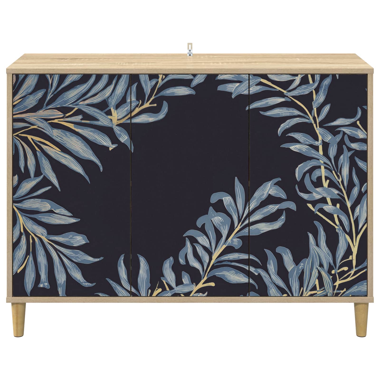 vidaXL Bufet DOKKUM Sonoma 102 x 33 x 75 cm Drewno inżynieryjne