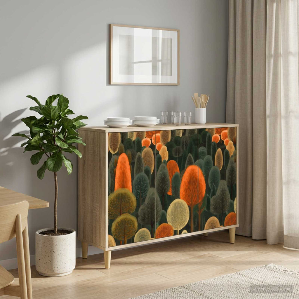 vidaXL Bufet ZAANDAM Sonoma 102 x 33 x 75 cm Drewno inżynieryjne