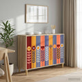 vidaXL Bufet ESSEN Sonoma 102 x 33 x 75 cm Drewno inżynieryjne