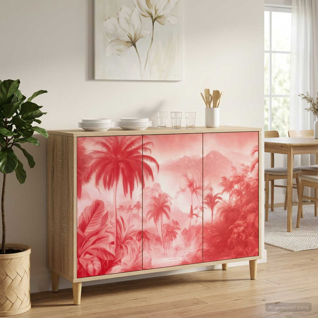 vidaXL Bufet AACHEN Sonoma 102 x 33 x 75 cm Drewno inżynieryjne