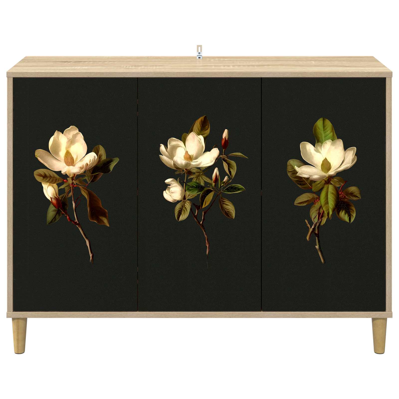 vidaXL Bufet BREMEN Sonoma 102 x 33 x 75 cm Drewno inżynieryjne
