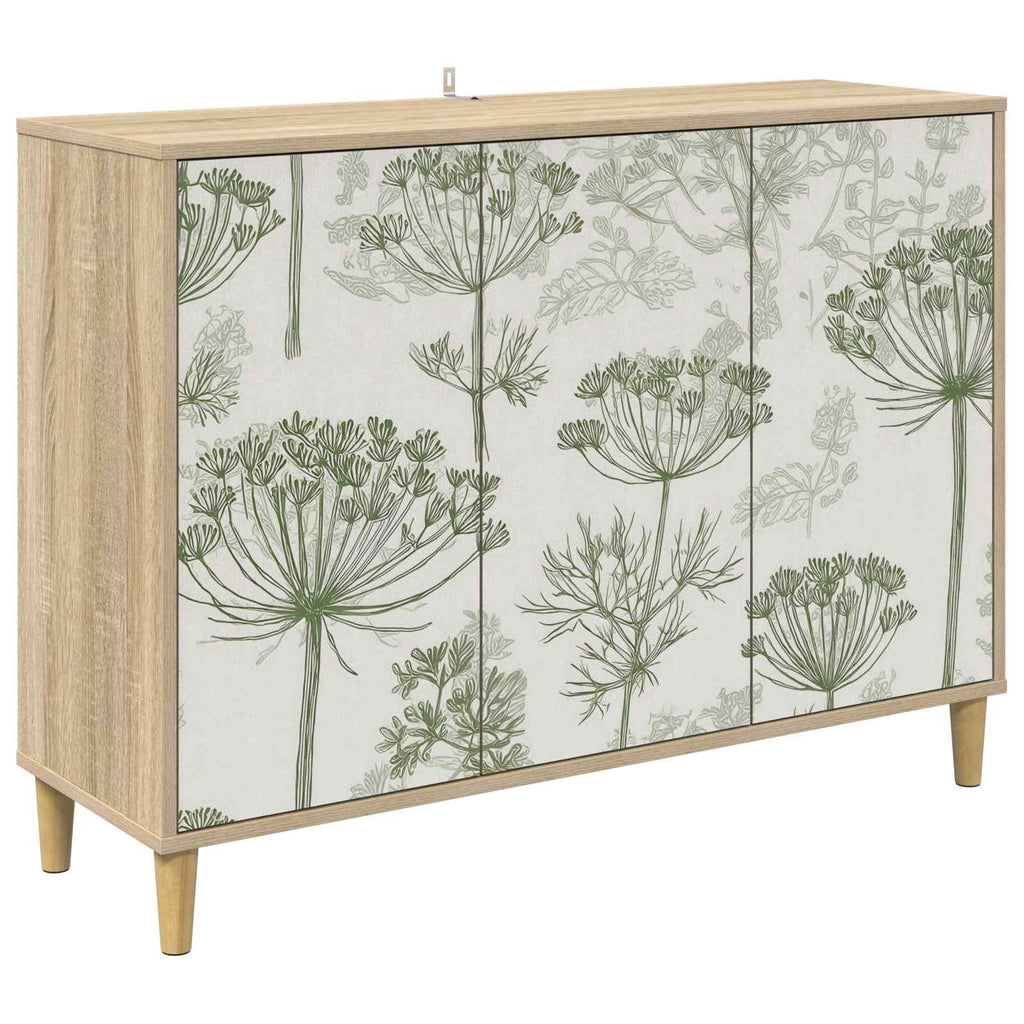 vidaXL Bufet GOTHA Sonoma 102 x 33 x 75 cm Drewno inżynieryjne