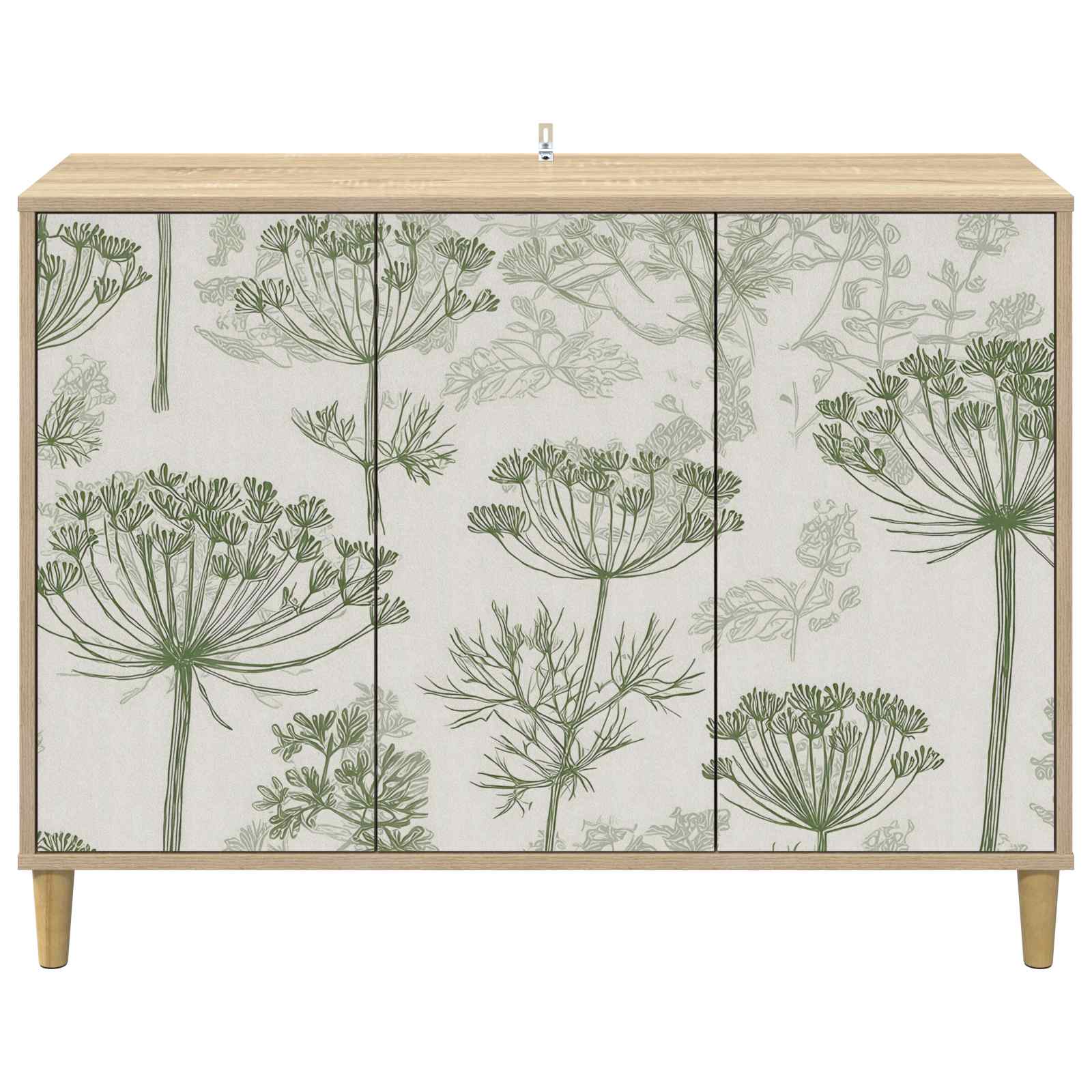 vidaXL Bufet GOTHA Sonoma 102 x 33 x 75 cm Drewno inżynieryjne
