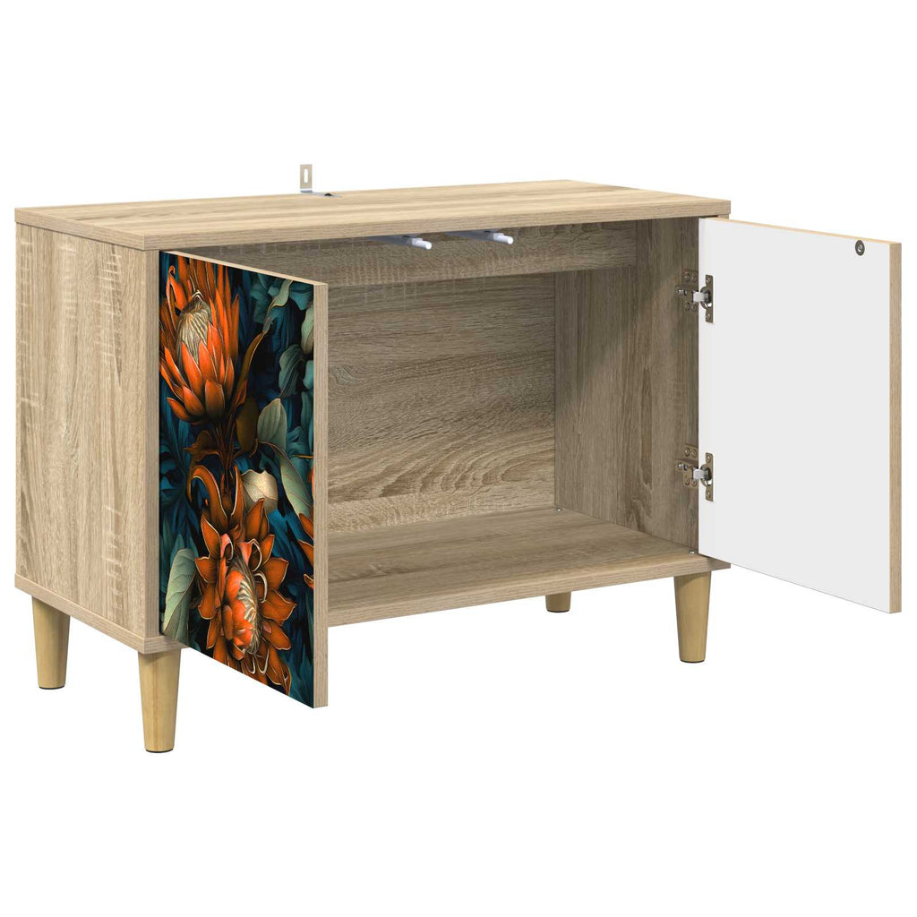 vidaXL Szafka pod telewizor LOCHEM 69 x 33 x 50 cm Sonoma