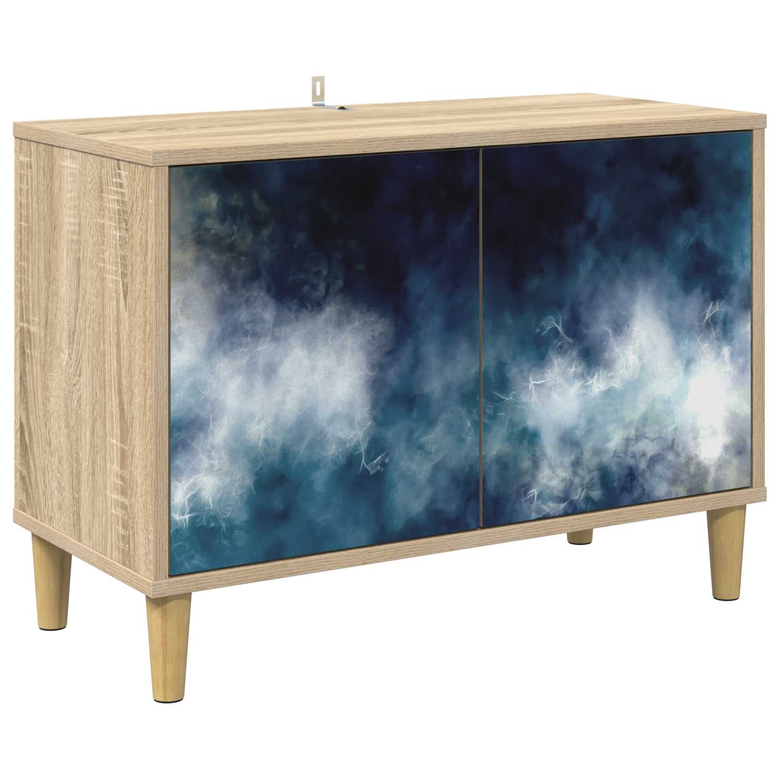 vidaXL Szafka pod telewizor RAALTE 69 x 33 x 50 cm Sonoma