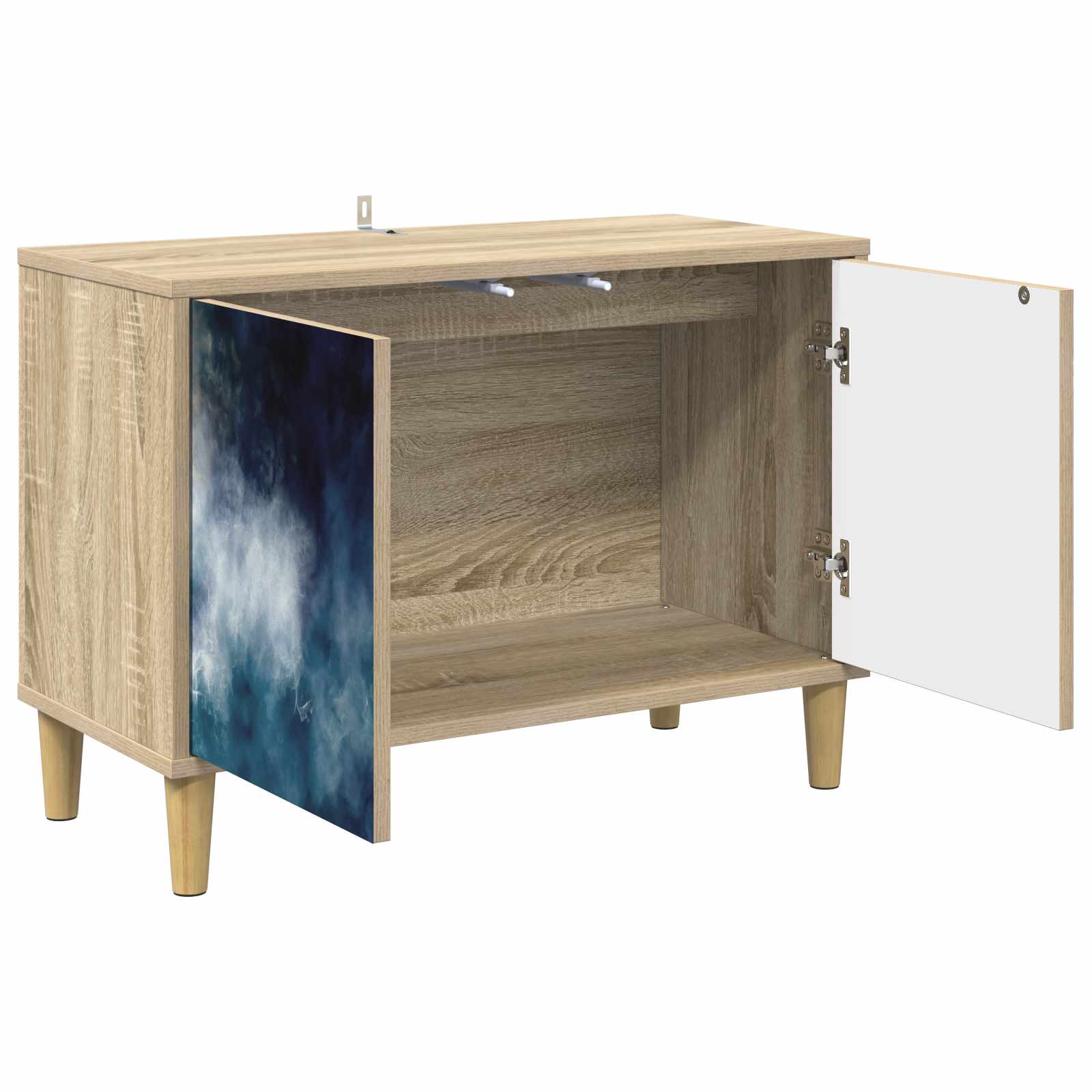 vidaXL Szafka pod telewizor RAALTE 69 x 33 x 50 cm Sonoma