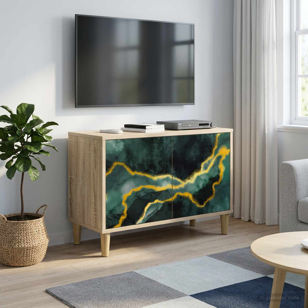 vidaXL Szafka pod telewizor WIJHE 69 x 33 x 50 cm Sonoma