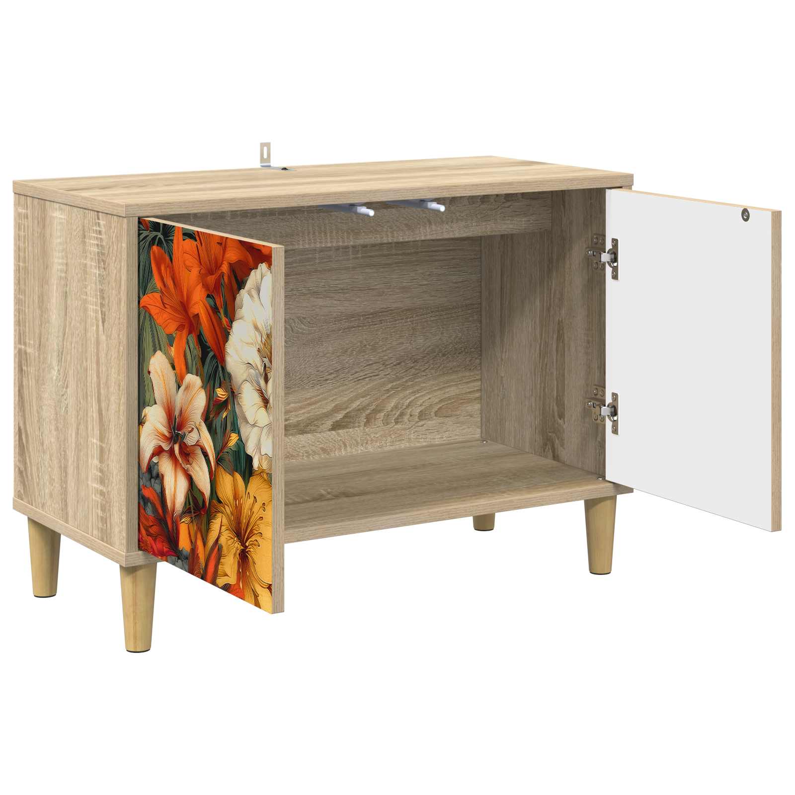 vidaXL Szafka pod telewizor GENNEP 69 x 33 x 50 cm Sonoma