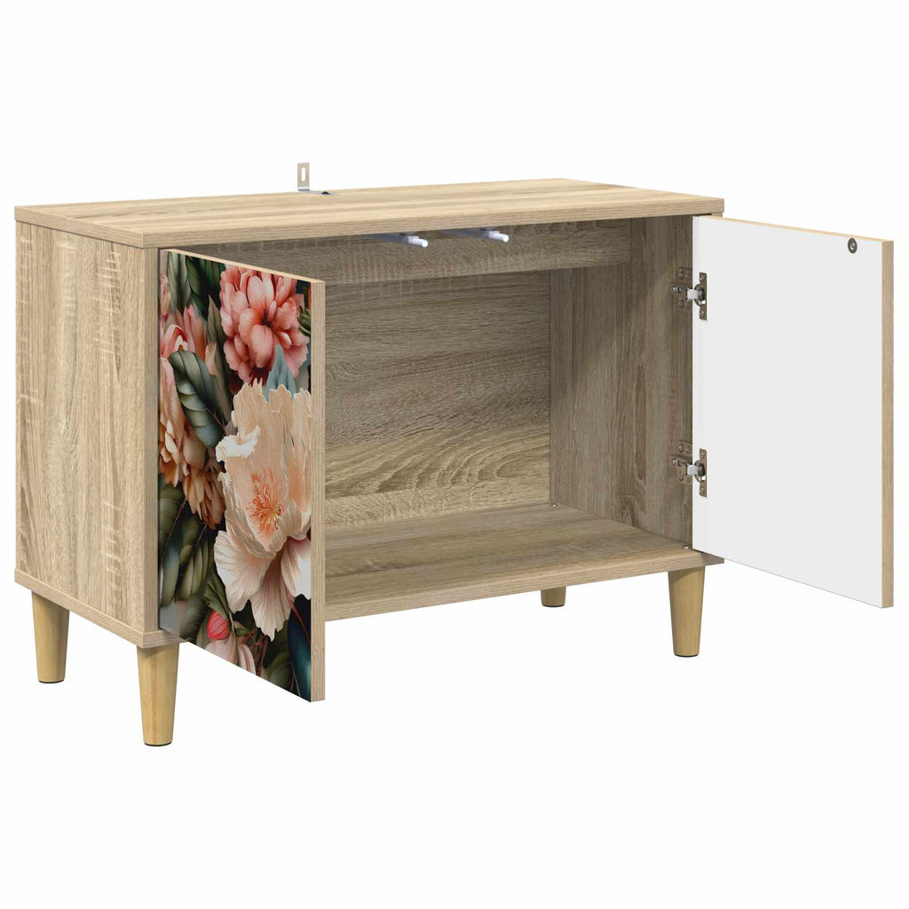 vidaXL Szafka pod telewizor BORNE 69 x 33 x 50 cm Sonoma