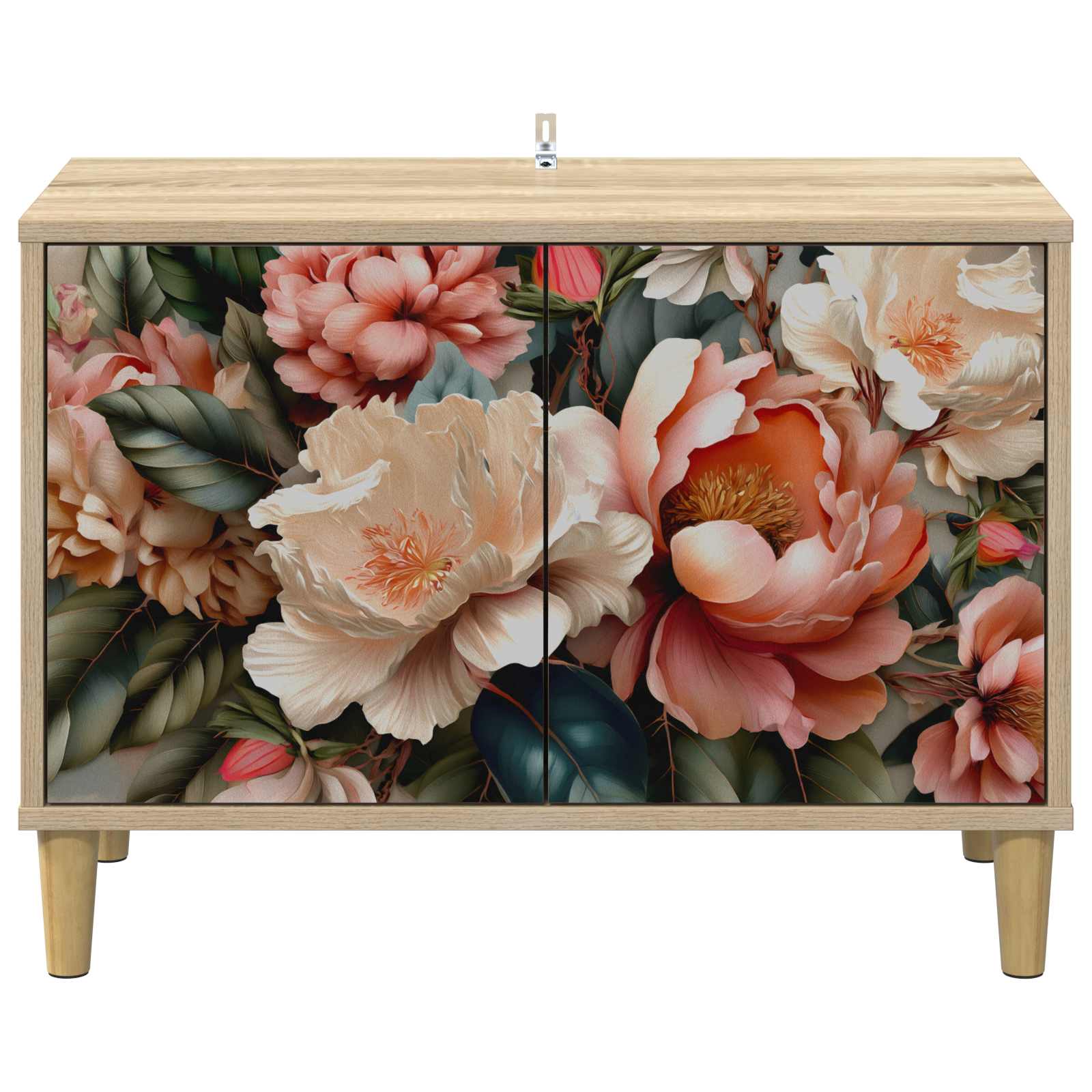vidaXL Szafka pod telewizor BORNE 69 x 33 x 50 cm Sonoma