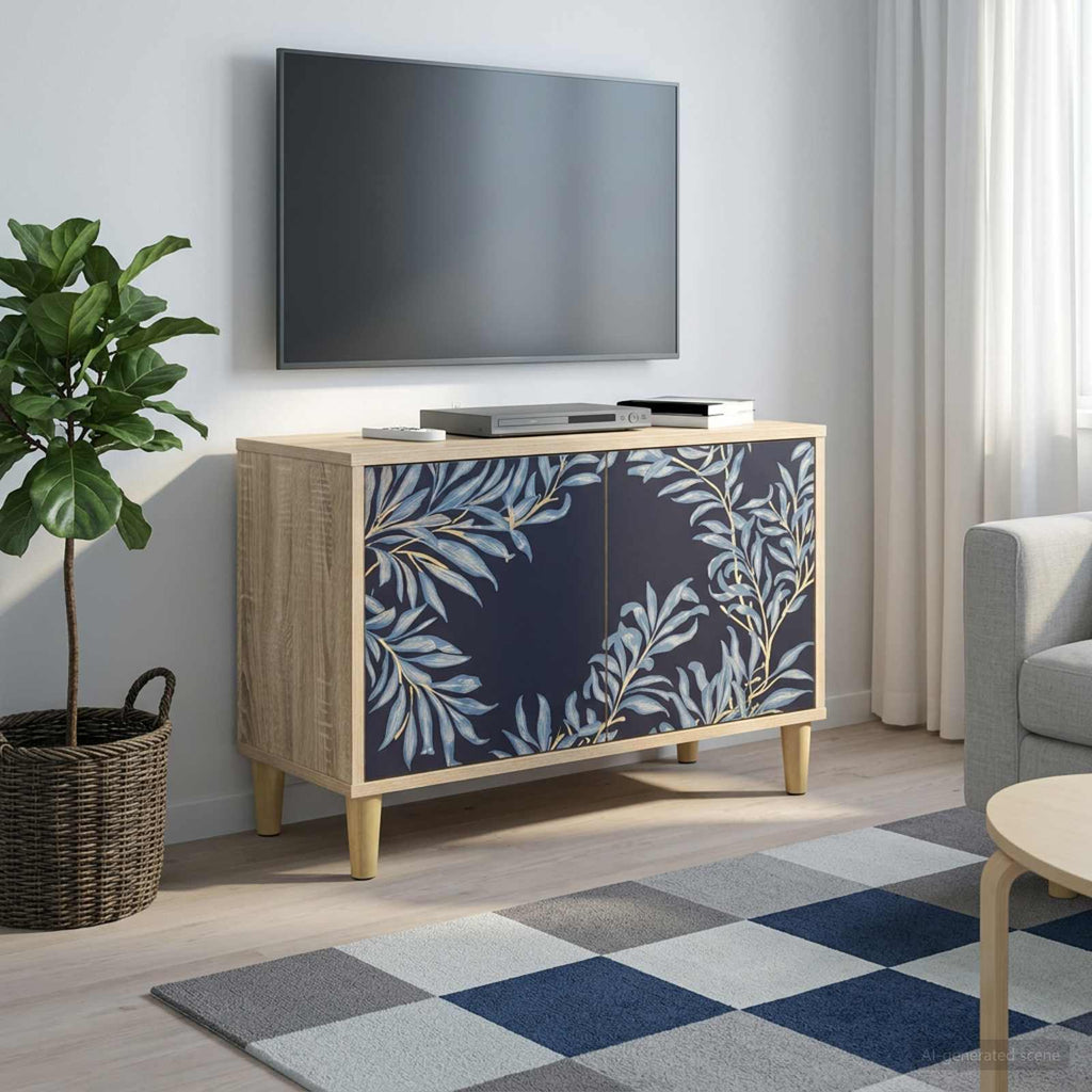 vidaXL Szafka pod telewizor DOKKUM 69 x 33 x 50 cm Sonoma