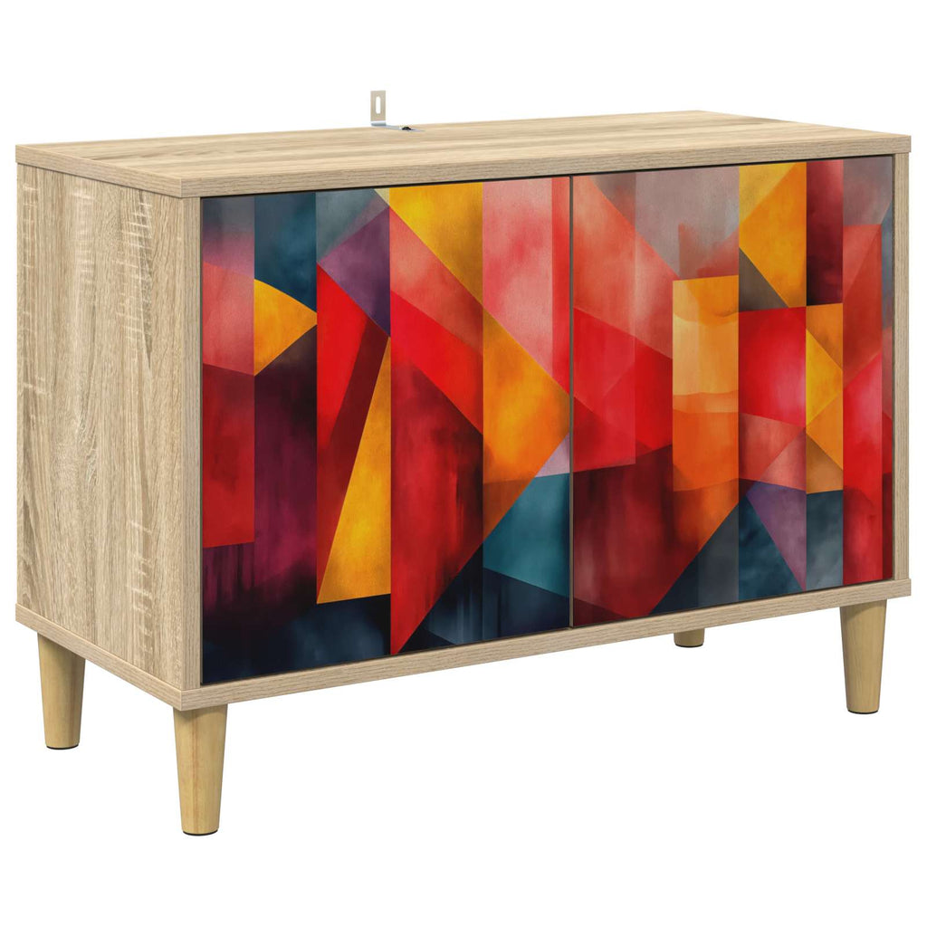 vidaXL Szafka pod telewizor HEESCH 69 x 33 x 50 cm Sonoma