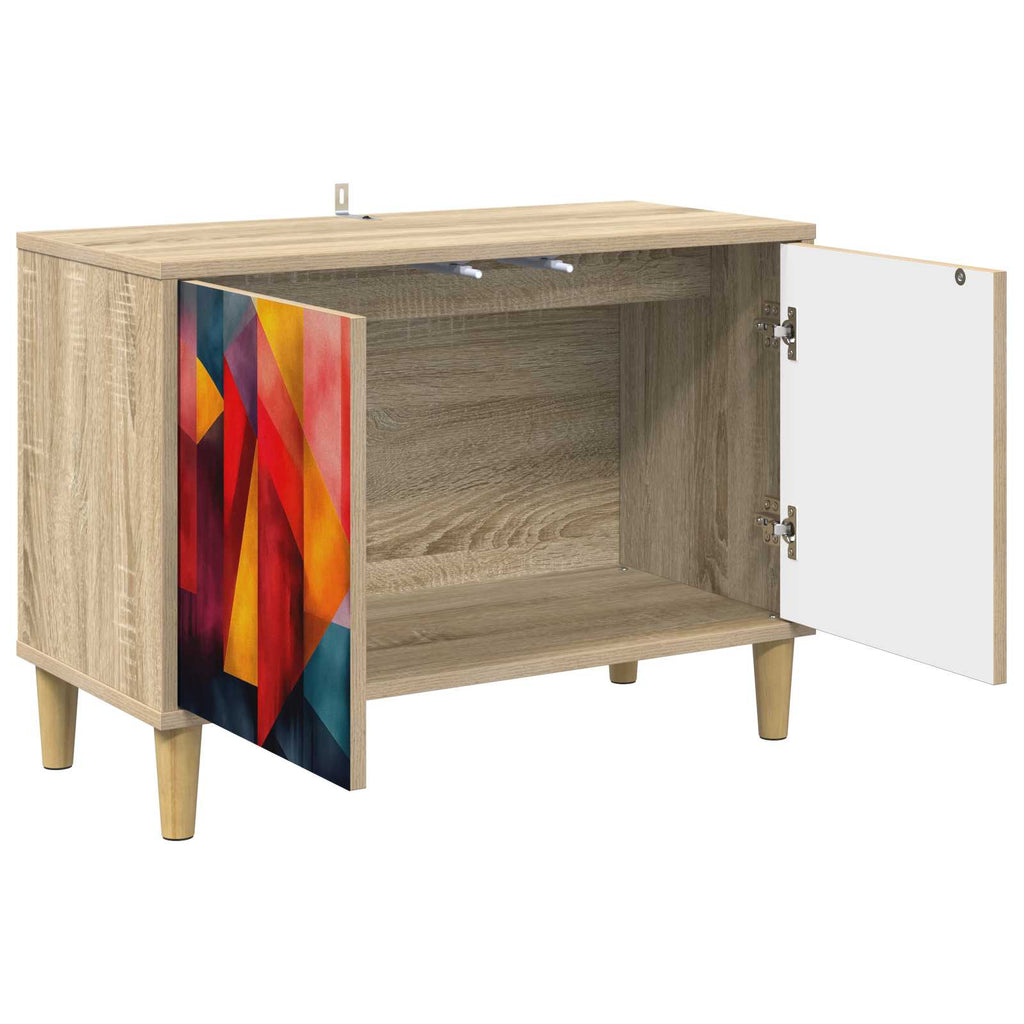 vidaXL Szafka pod telewizor HEESCH 69 x 33 x 50 cm Sonoma