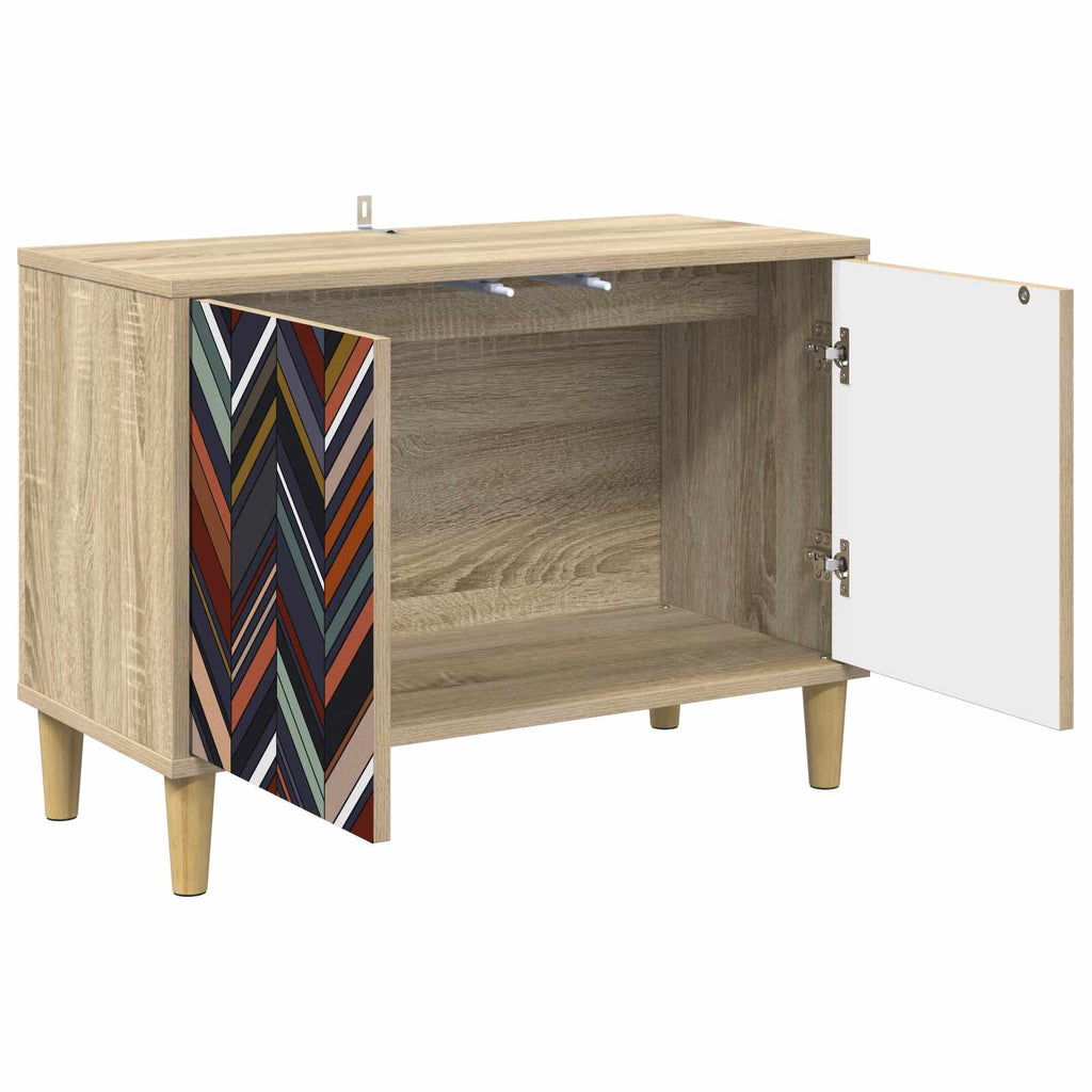 vidaXL Szafka pod telewizor OMMEN 69 x 33 x 50 cm Sonoma