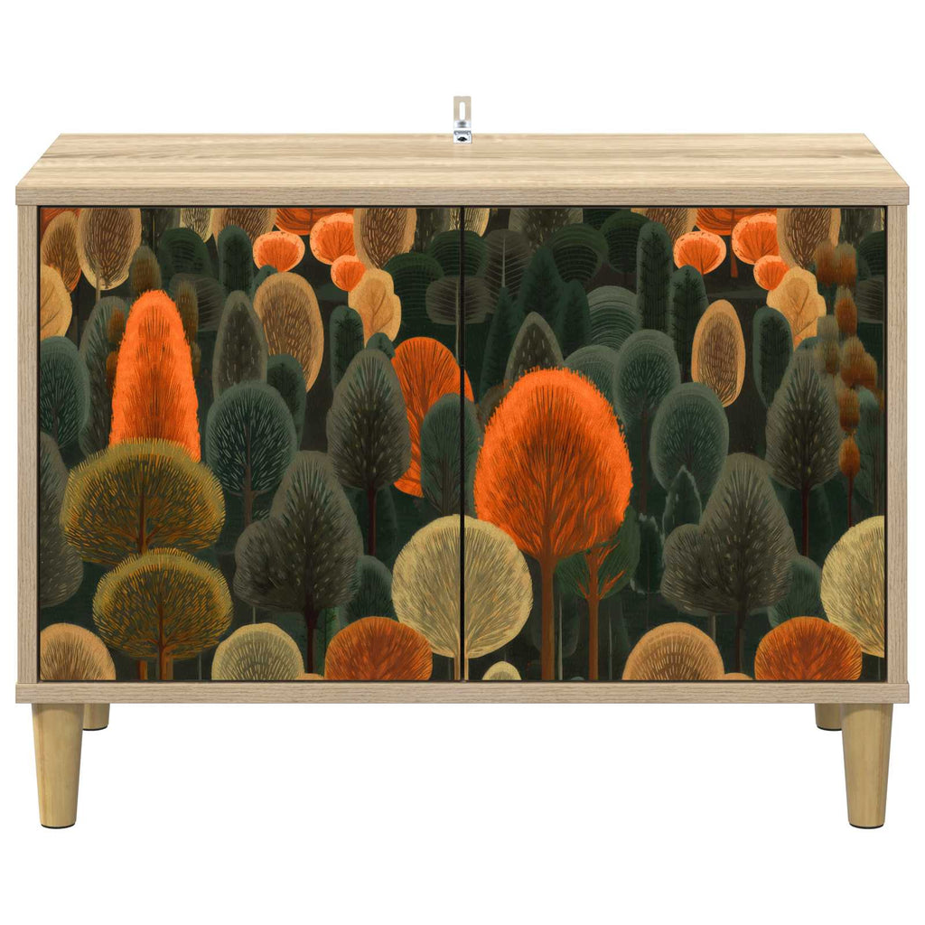vidaXL Szafka pod telewizor ZAANDAM 69 x 33 x 50 cm Sonoma