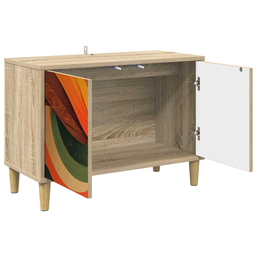 vidaXL Szafka pod telewizor BONN 69 x 33 x 50 cm Sonoma