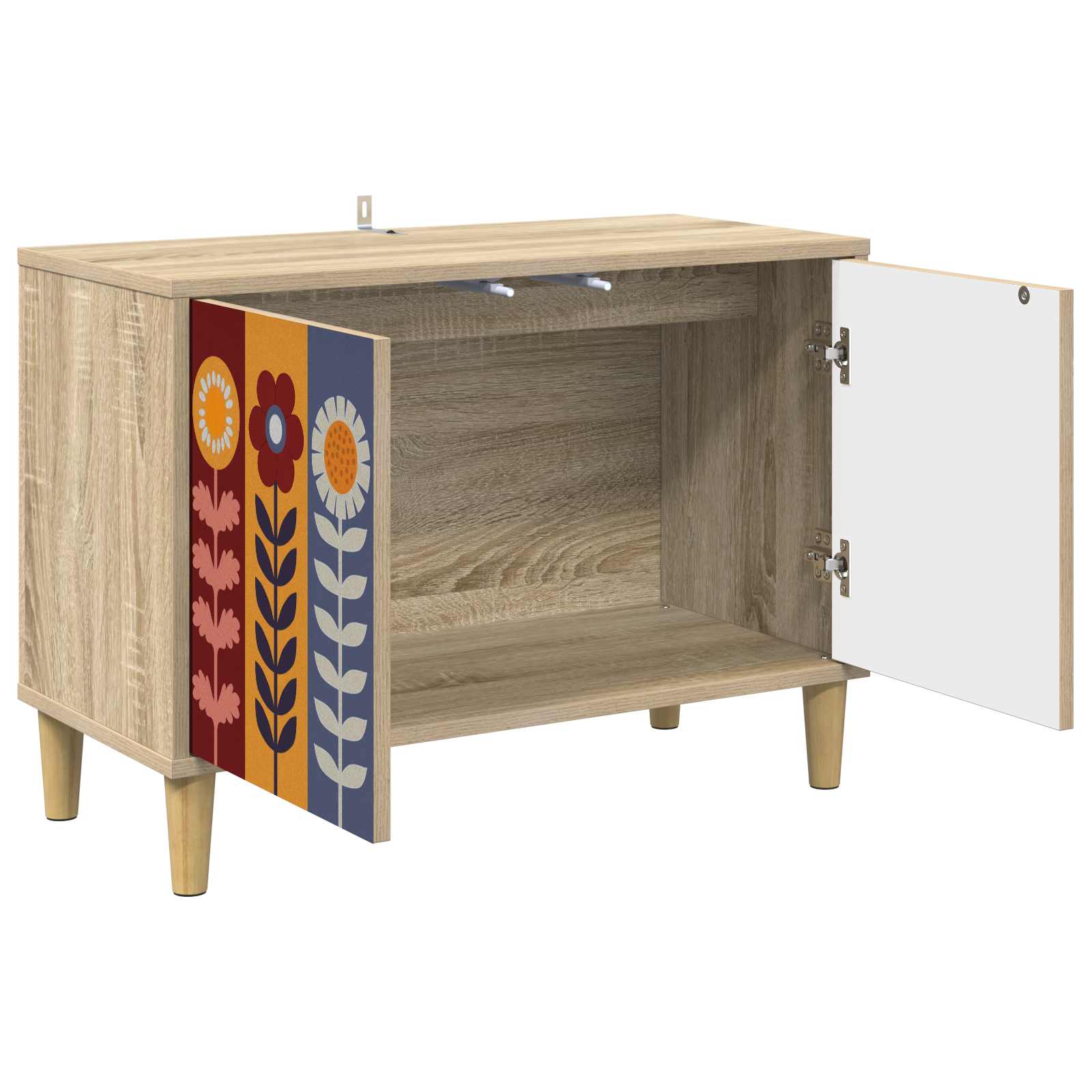 vidaXL Szafka pod telewizor ESSEN 69 x 33 x 50 cm Sonoma