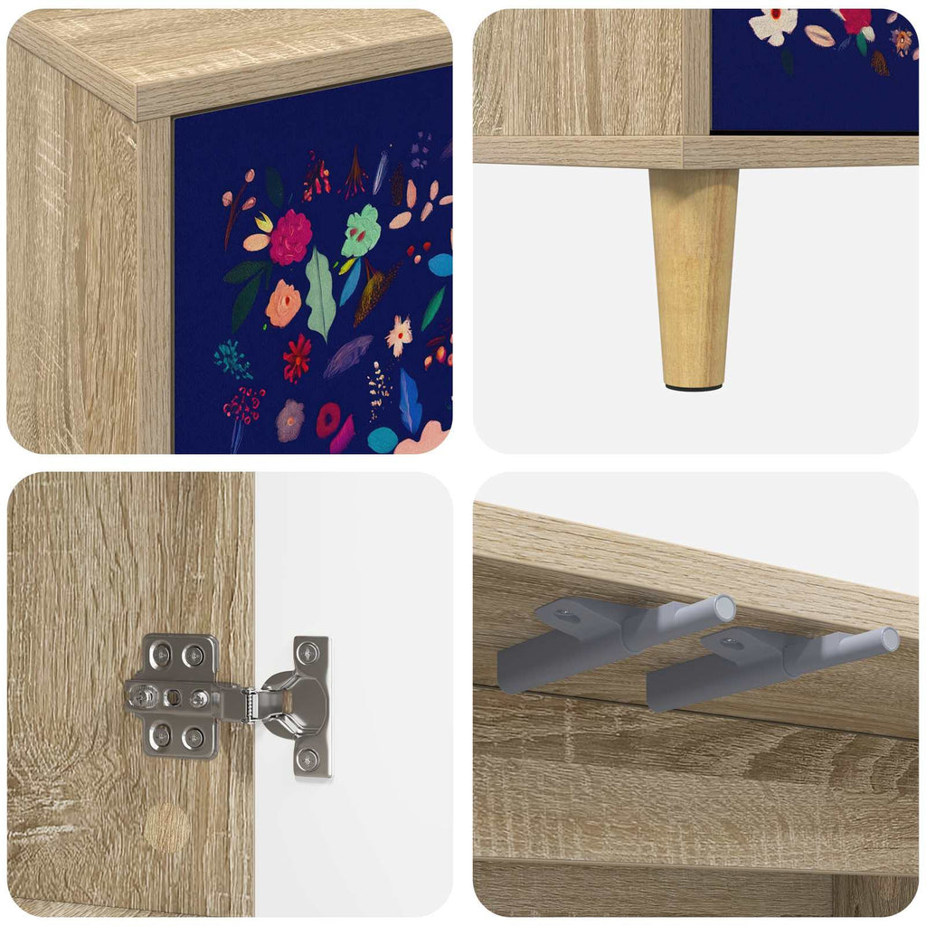 vidaXL Szafka pod telewizor MAINZ 69 x 33 x 50 cm Sonoma