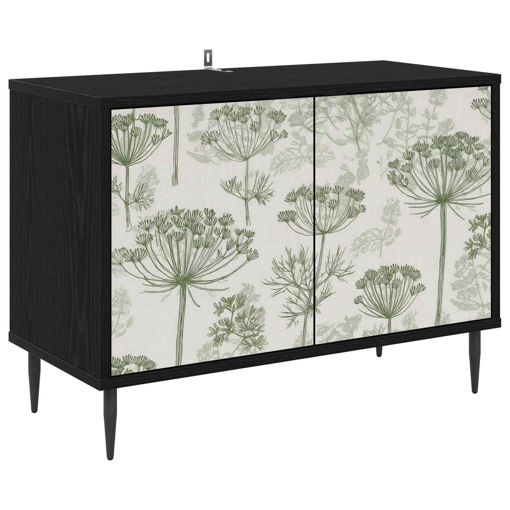 vidaXL Szafka pod telewizor GOTHA 69 x 33 x 50,5 cm Czarny dąb