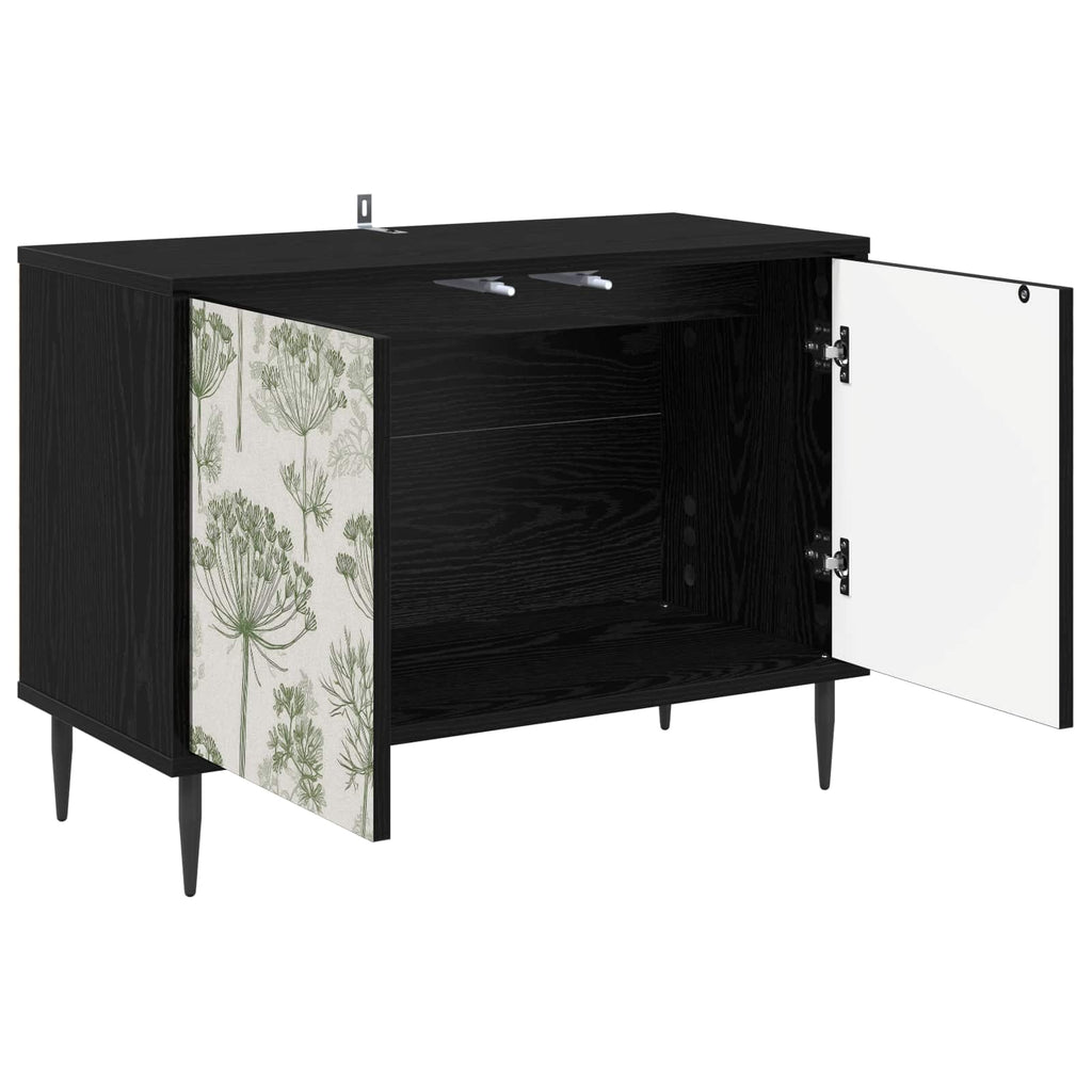 vidaXL Szafka pod telewizor GOTHA 69 x 33 x 50,5 cm Czarny dąb