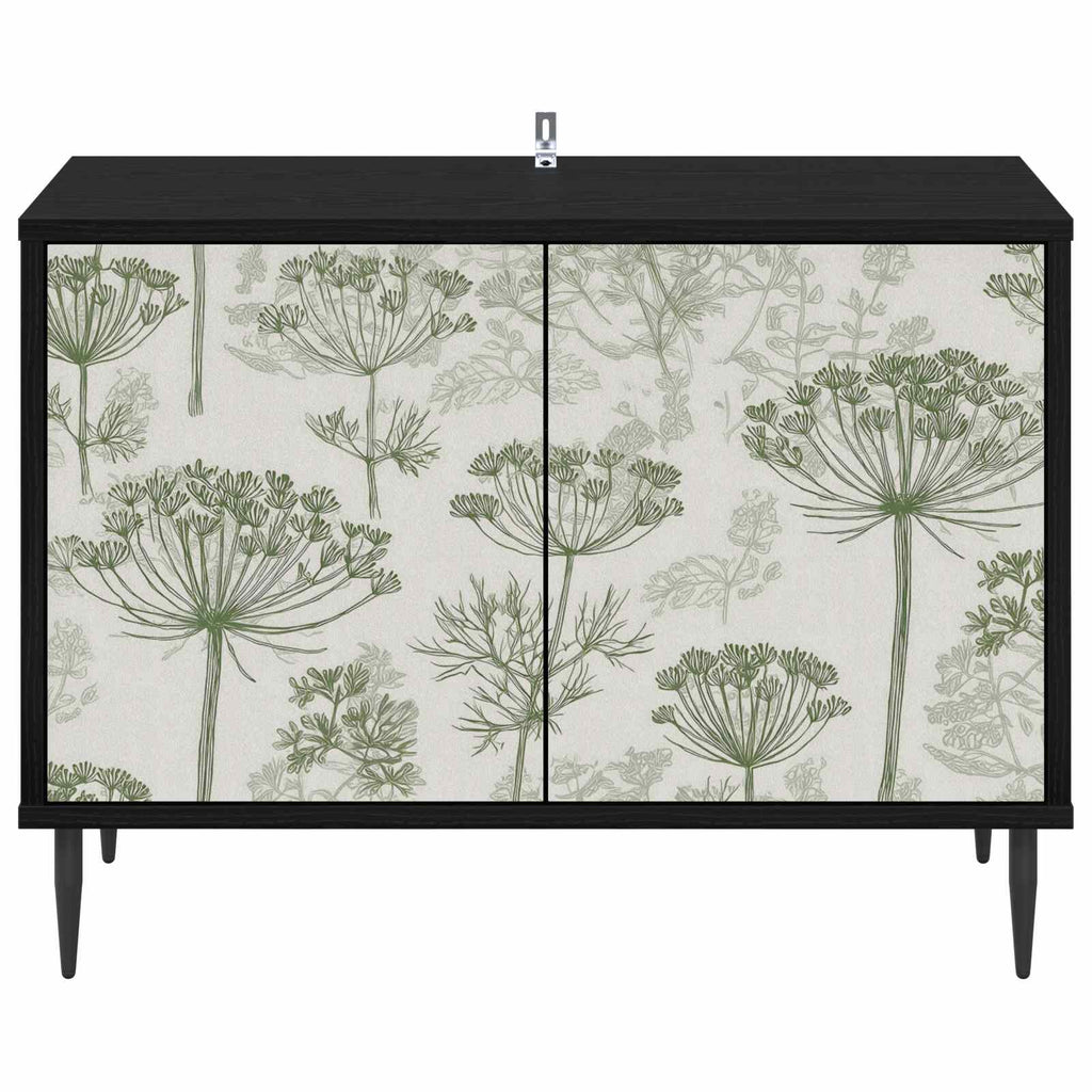 vidaXL Szafka pod telewizor GOTHA 69 x 33 x 50,5 cm Czarny dąb