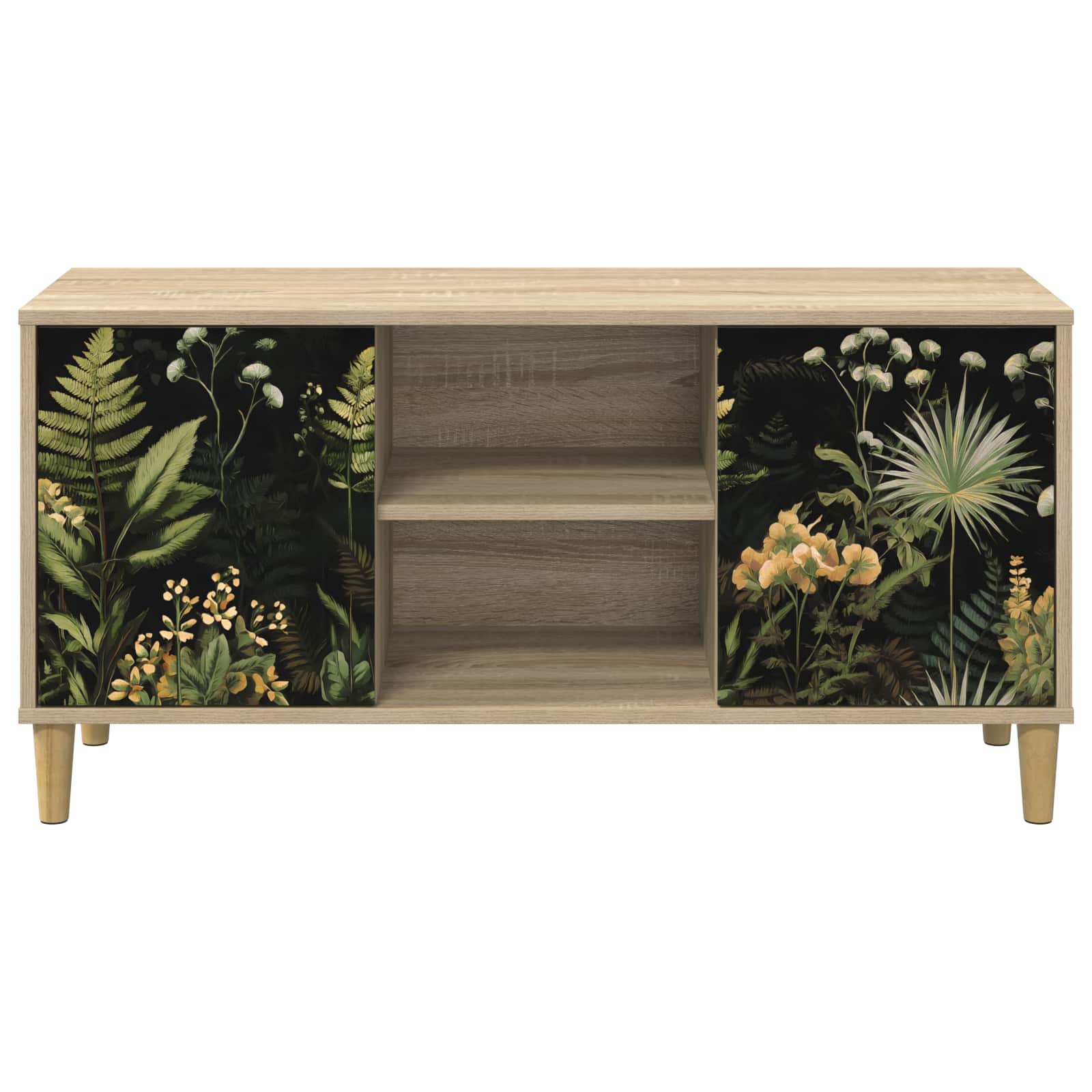 vidaXL Szafka pod telewizor RHENEN 102 x 33 x 50 cm Sonoma