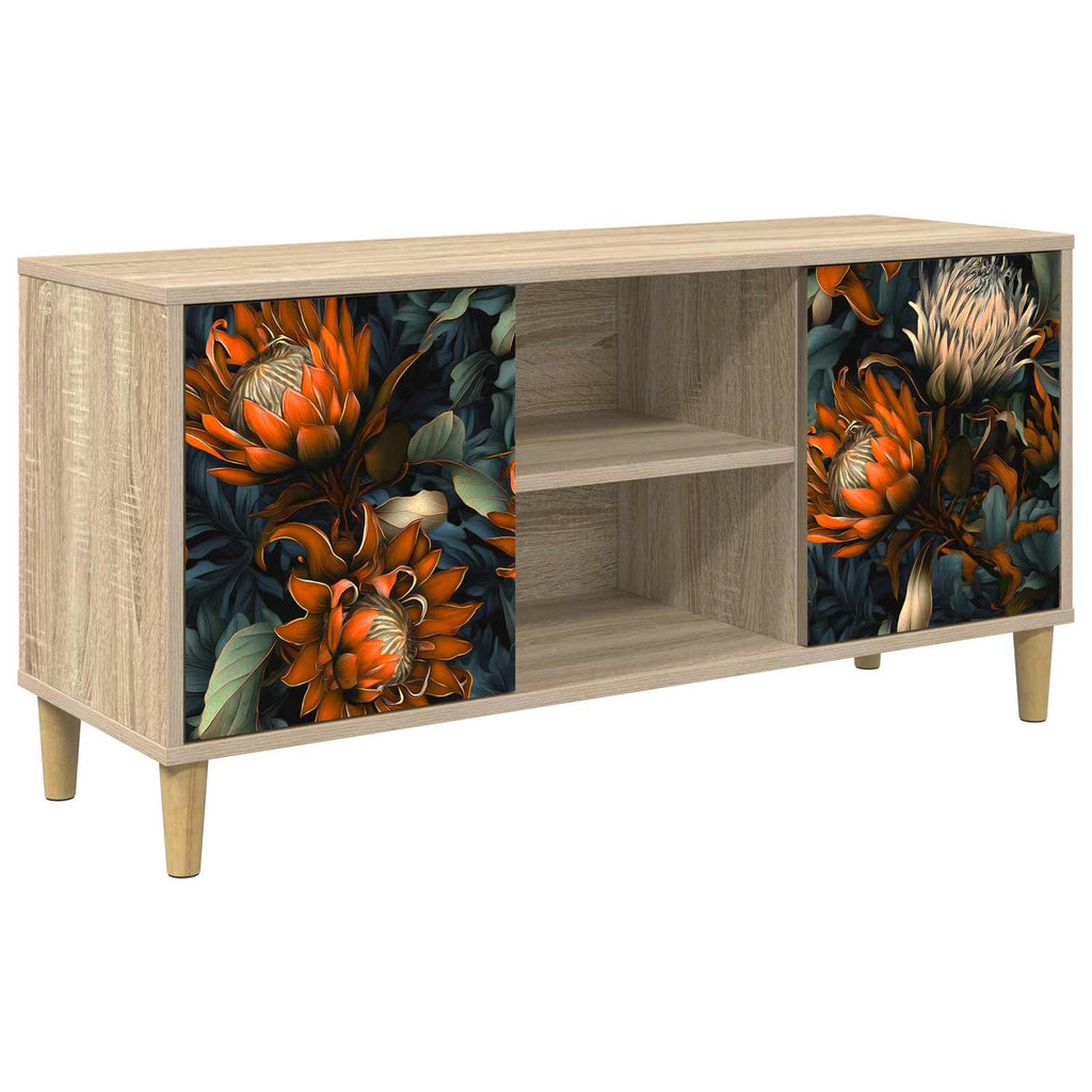 vidaXL Szafka pod telewizor LOCHEM 102 x 33 x 50 cm Sonoma