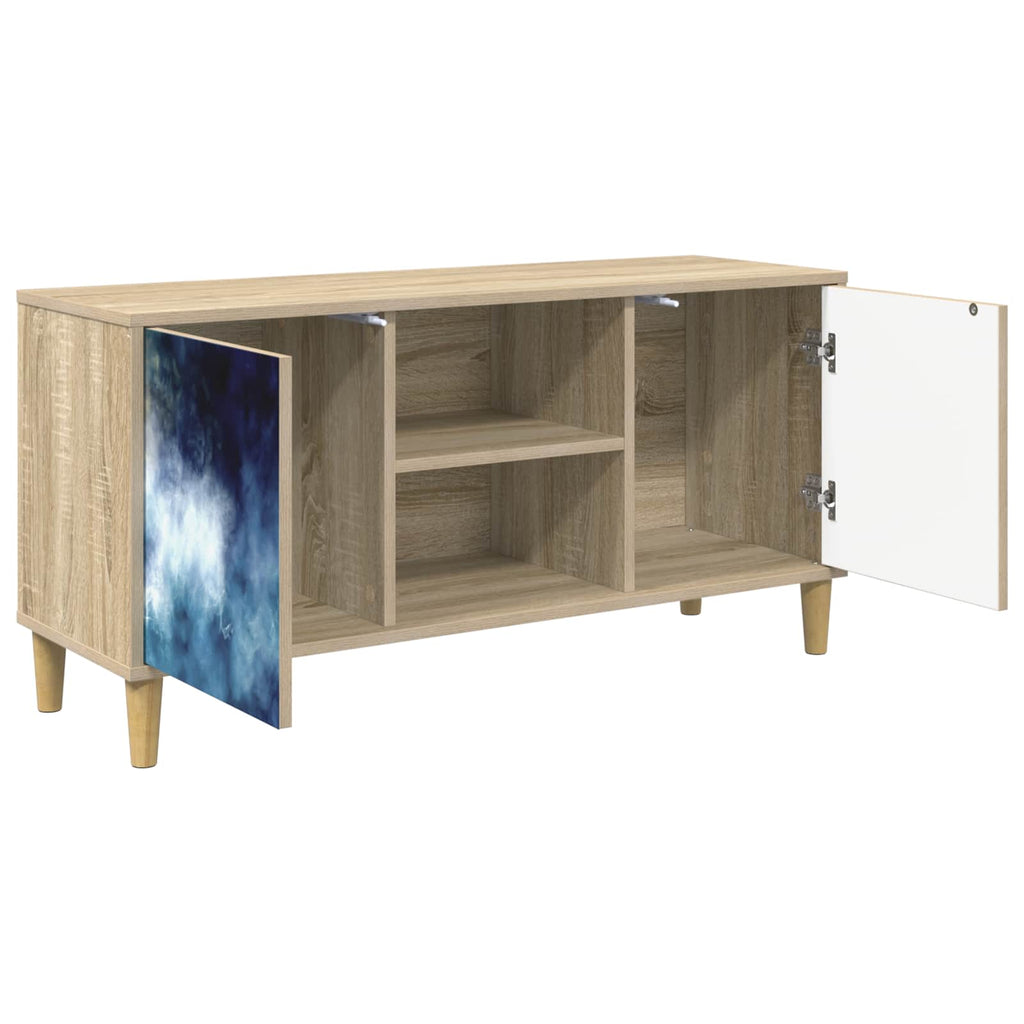 vidaXL Szafka pod telewizor RAALTE 102 x 33 x 50 cm Sonoma