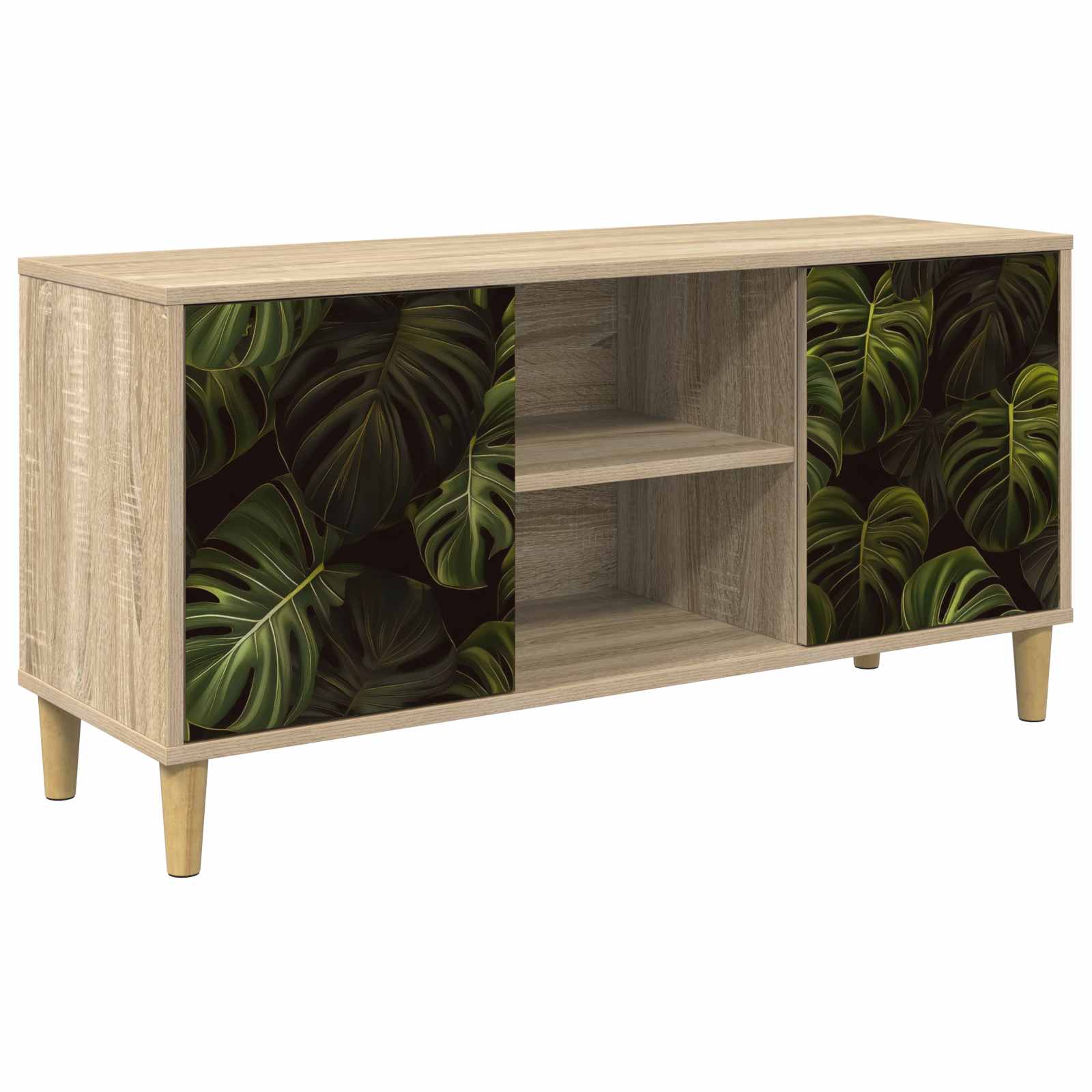 vidaXL Szafka pod telewizor ELBURG 102 x 33 x 50 cm Sonoma