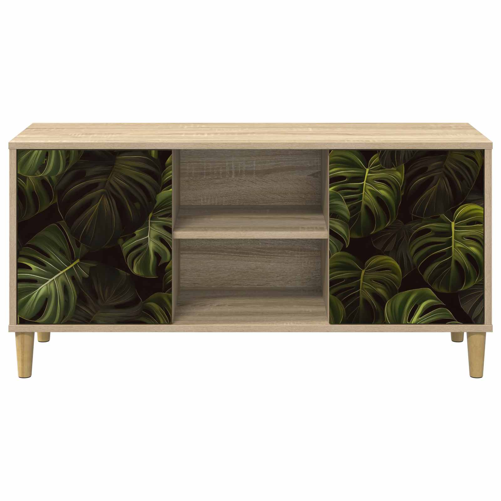 vidaXL Szafka pod telewizor ELBURG 102 x 33 x 50 cm Sonoma