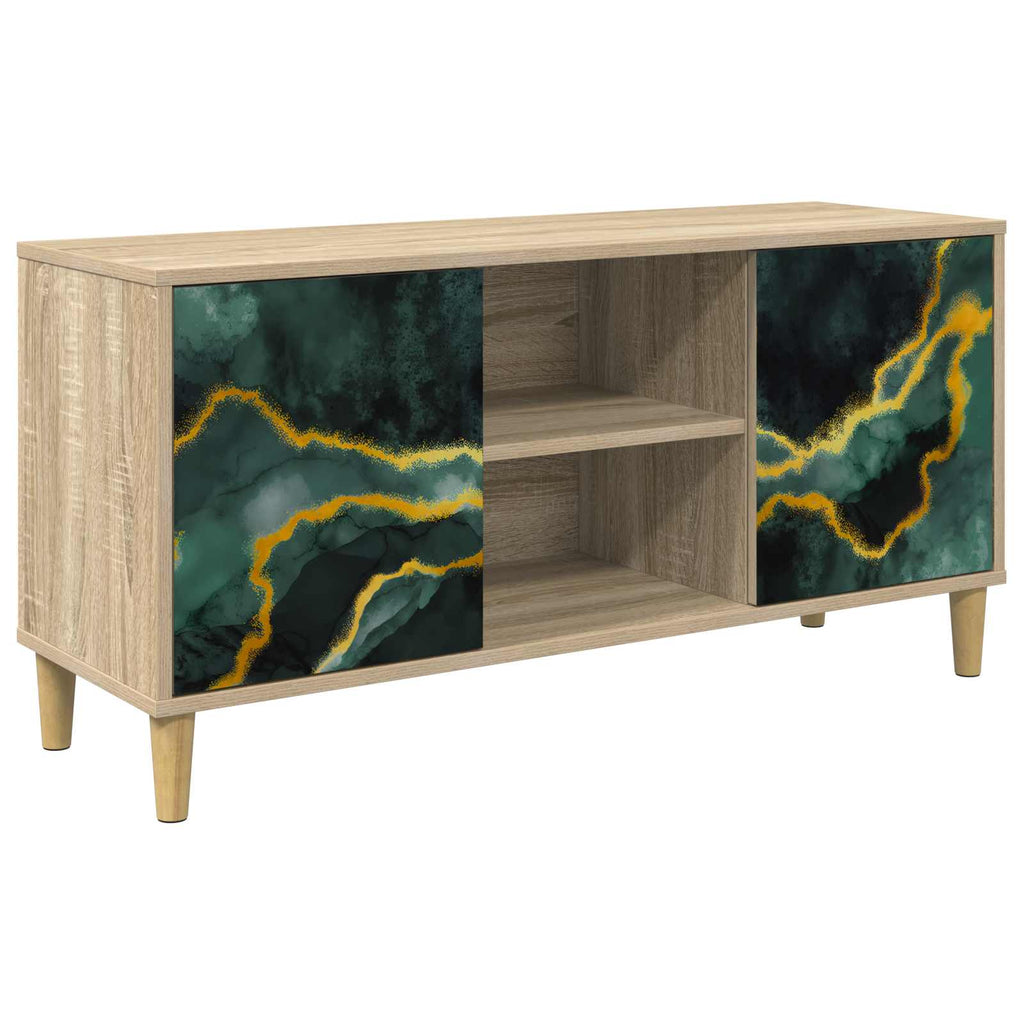 vidaXL Szafka pod telewizor WIJHE 102 x 33 x 50 cm Sonoma